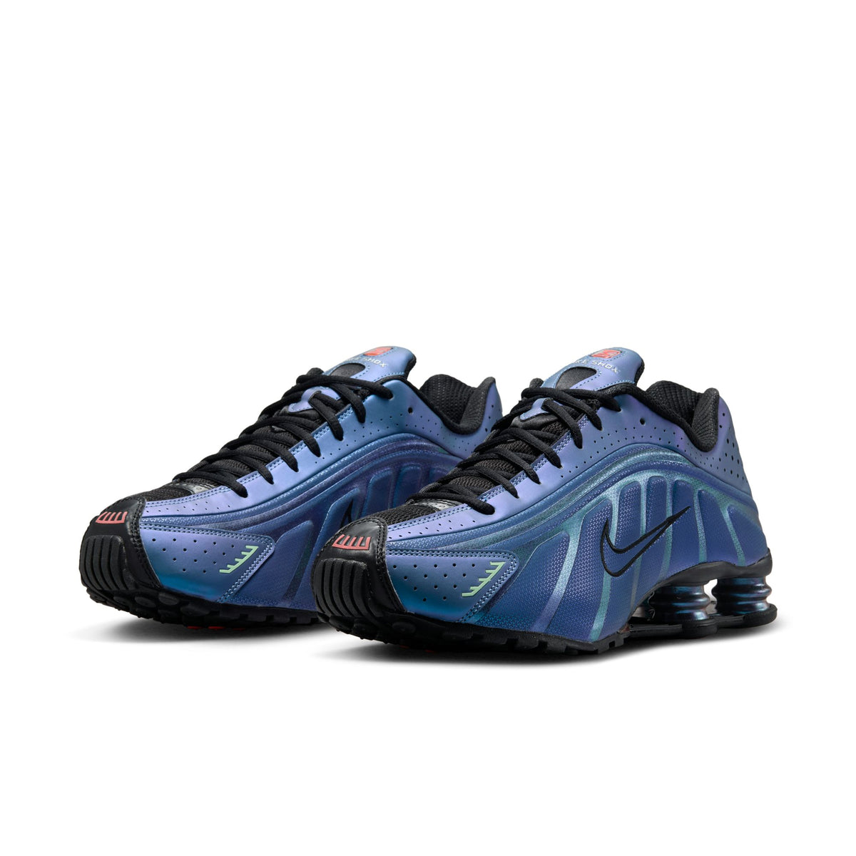 Men&#39;s Nike Shox R4 - METALLIC SILVER/METALLIC SILVER-BLACK