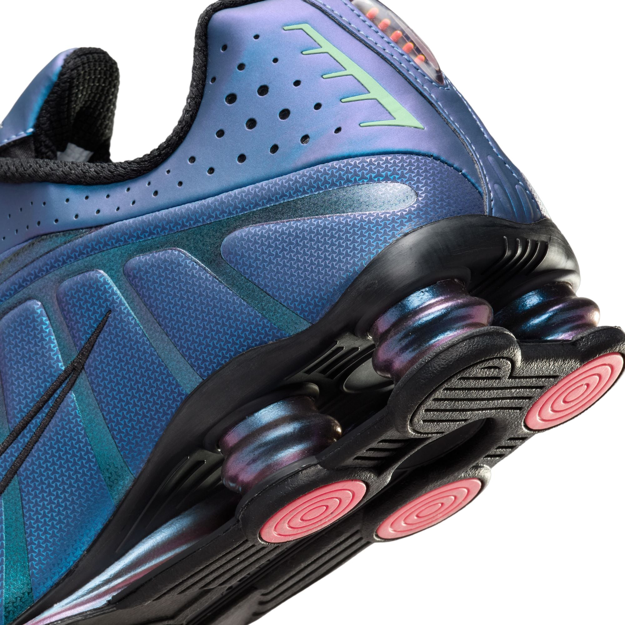 Men's Nike Shox R4 - METALLIC SILVER/METALLIC SILVER-BLACK