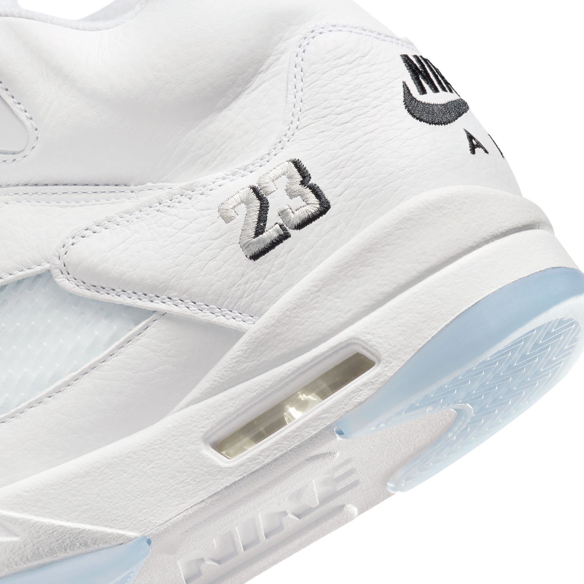 Men's Air Jordan 5 Retro "White Metallic" - WHITE/BLACK-METALLIC SILVER
