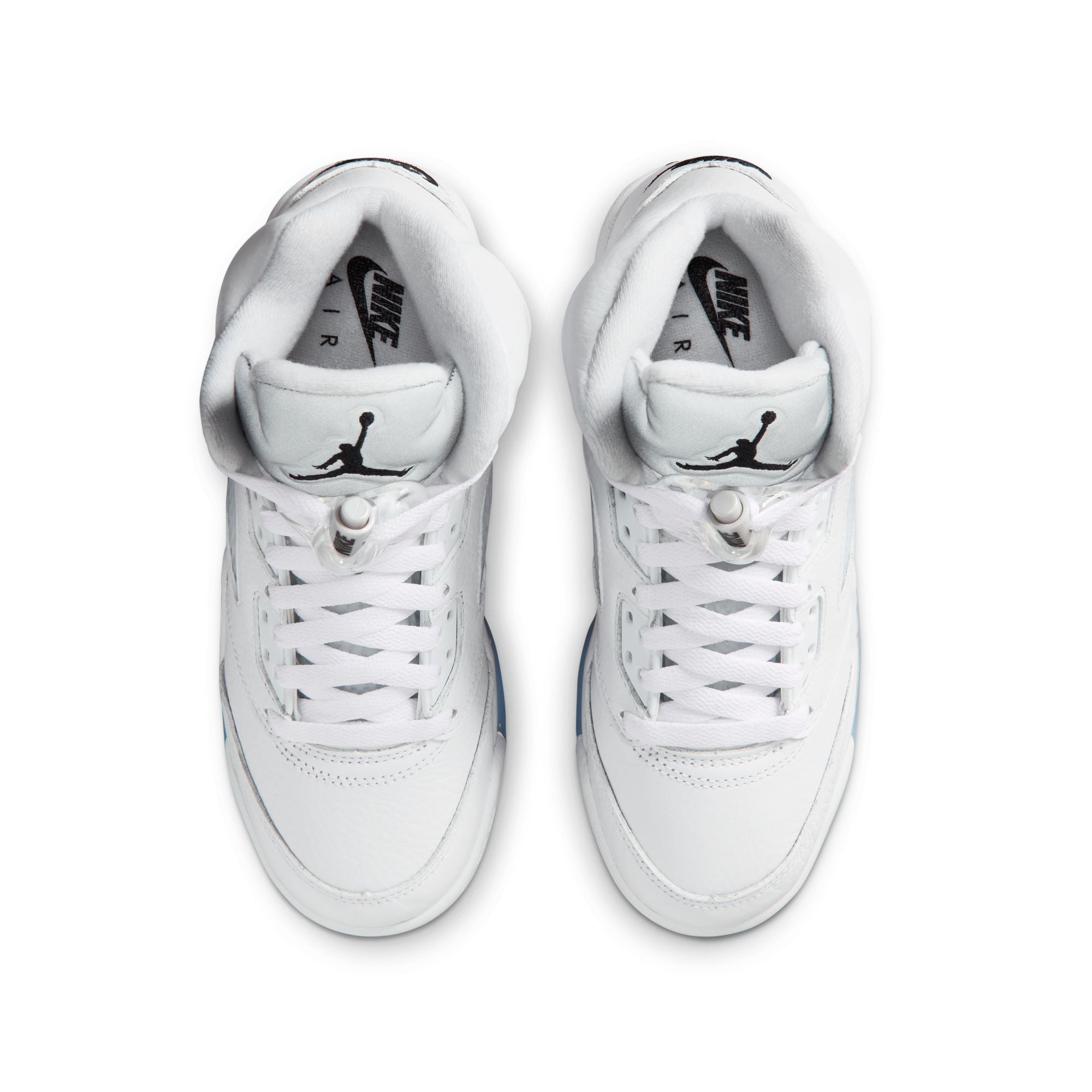 GS Air Jordan 5 Retro OG "White Metallic"
- WHITE/BLACK-METALLIC SILVER