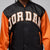 Men's Jordan Collegiate Varsity Jacket - BLACK/STARFISH/BLACK