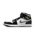 Men's Air Jordan 1 Mid - BLACK/METALLIC SILVER-WHITE