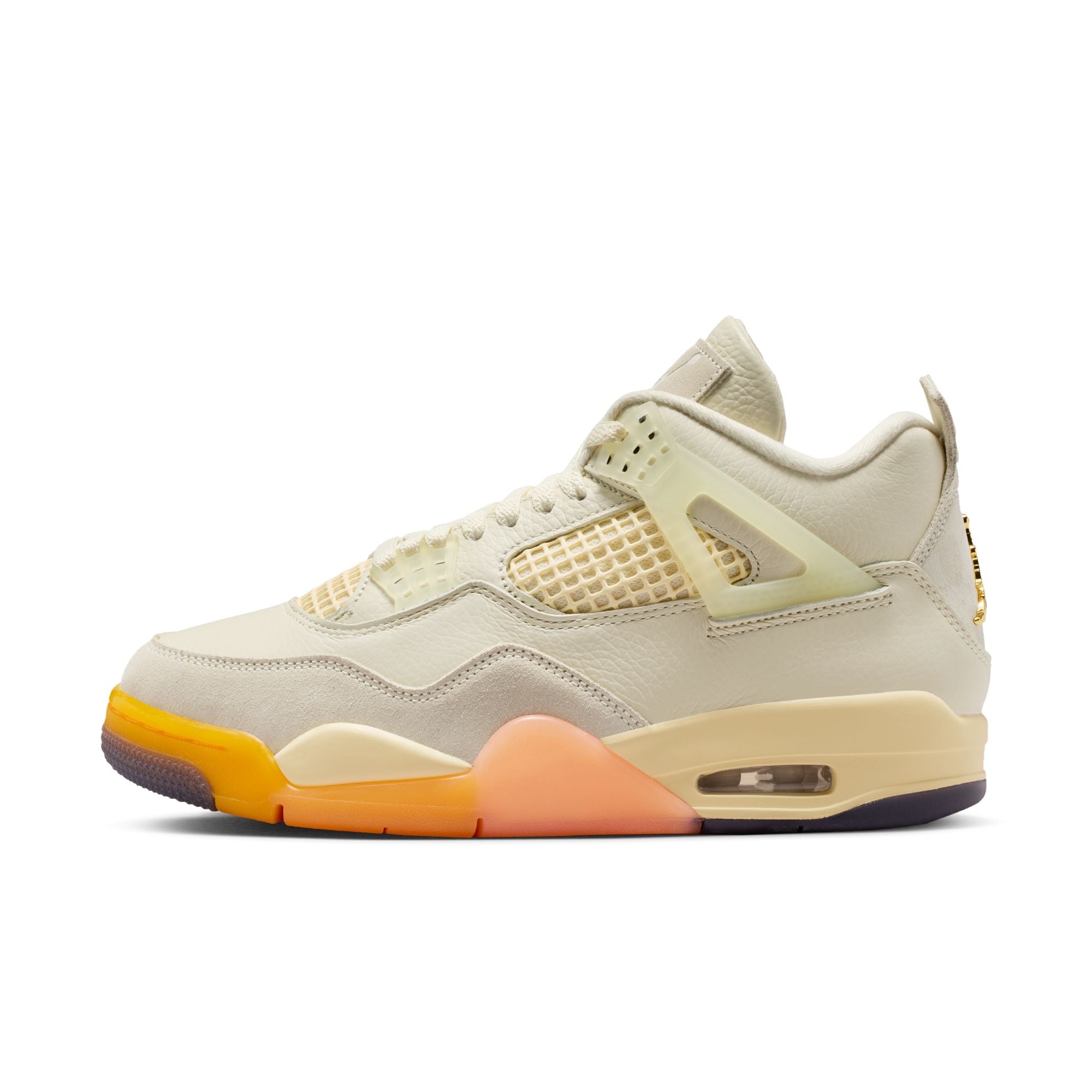 Women's Air Jordan 4 Retro "Birds of Paradise"
 - COCONUT MILK/MUSLIN-BRIGHT MANGO