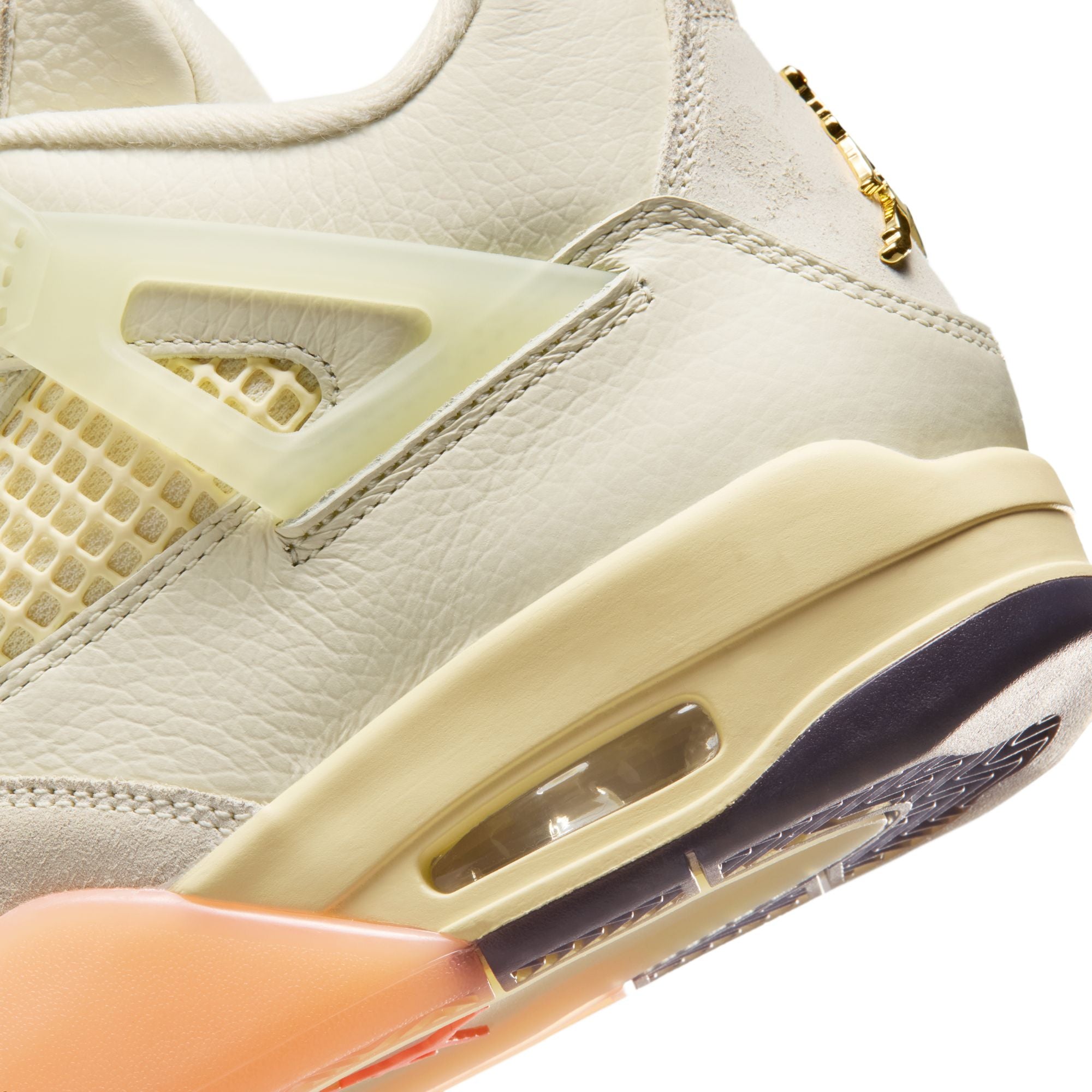 Women's Air Jordan 4 Retro "Birds of Paradise"
 - COCONUT MILK/MUSLIN-BRIGHT MANGO