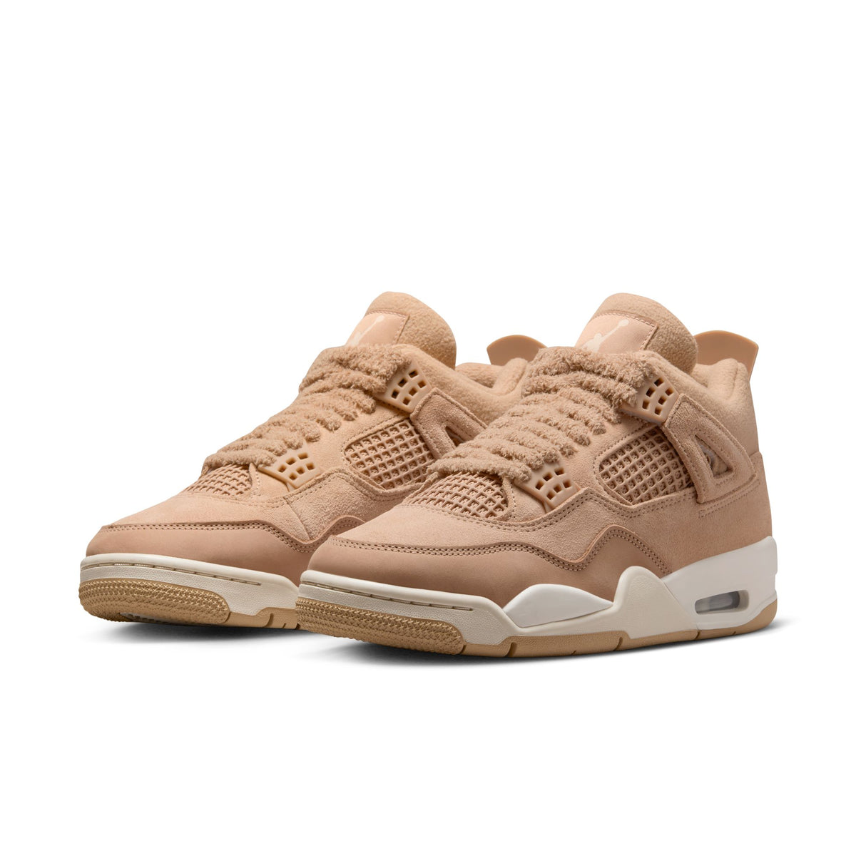Women&#39;s Air Jordan 4 Retro - HEMP/LT OREWOOD BRN