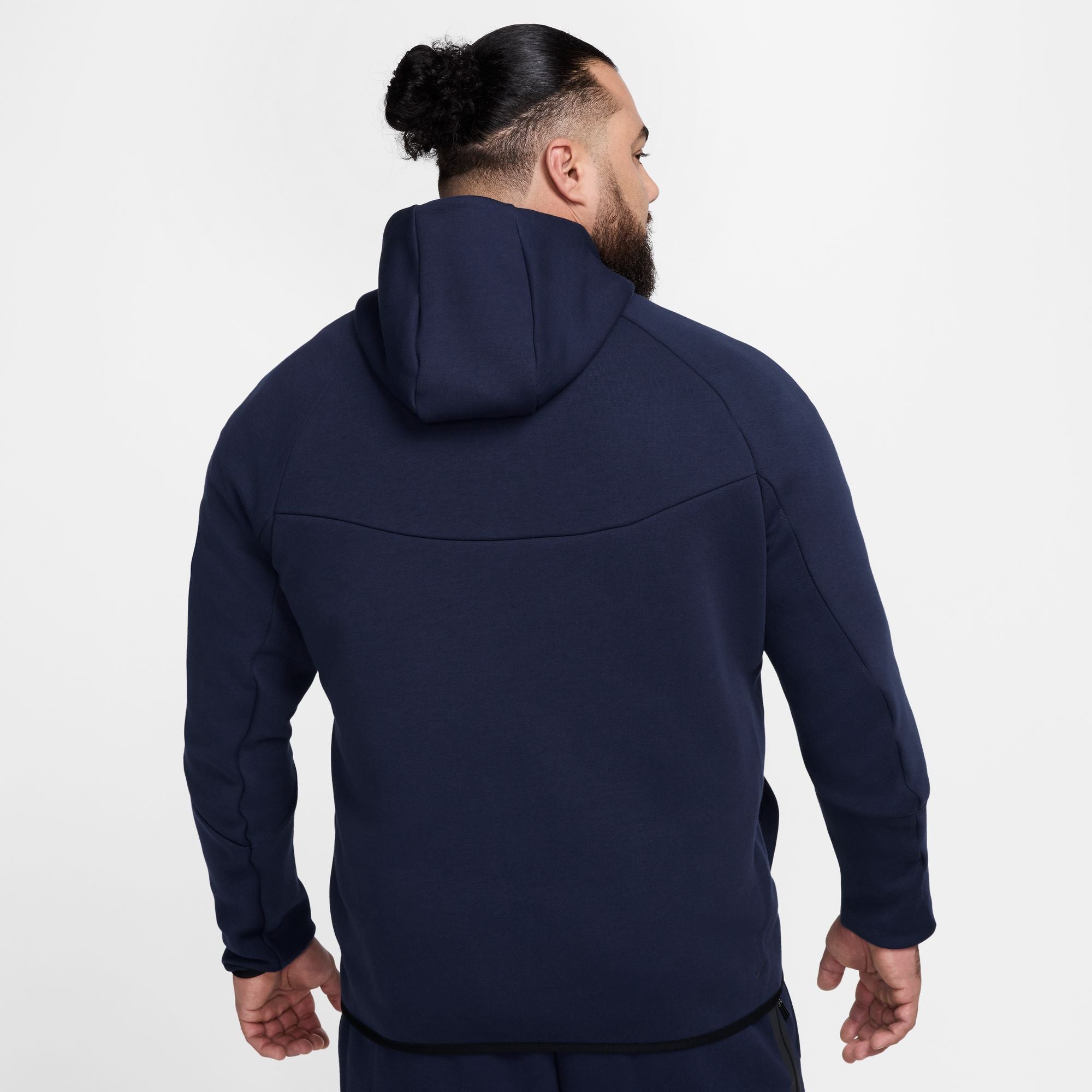 Men's Nike Fleece Windrunner Full-Zip Jacket
 - OBSIDIAN/BLACK