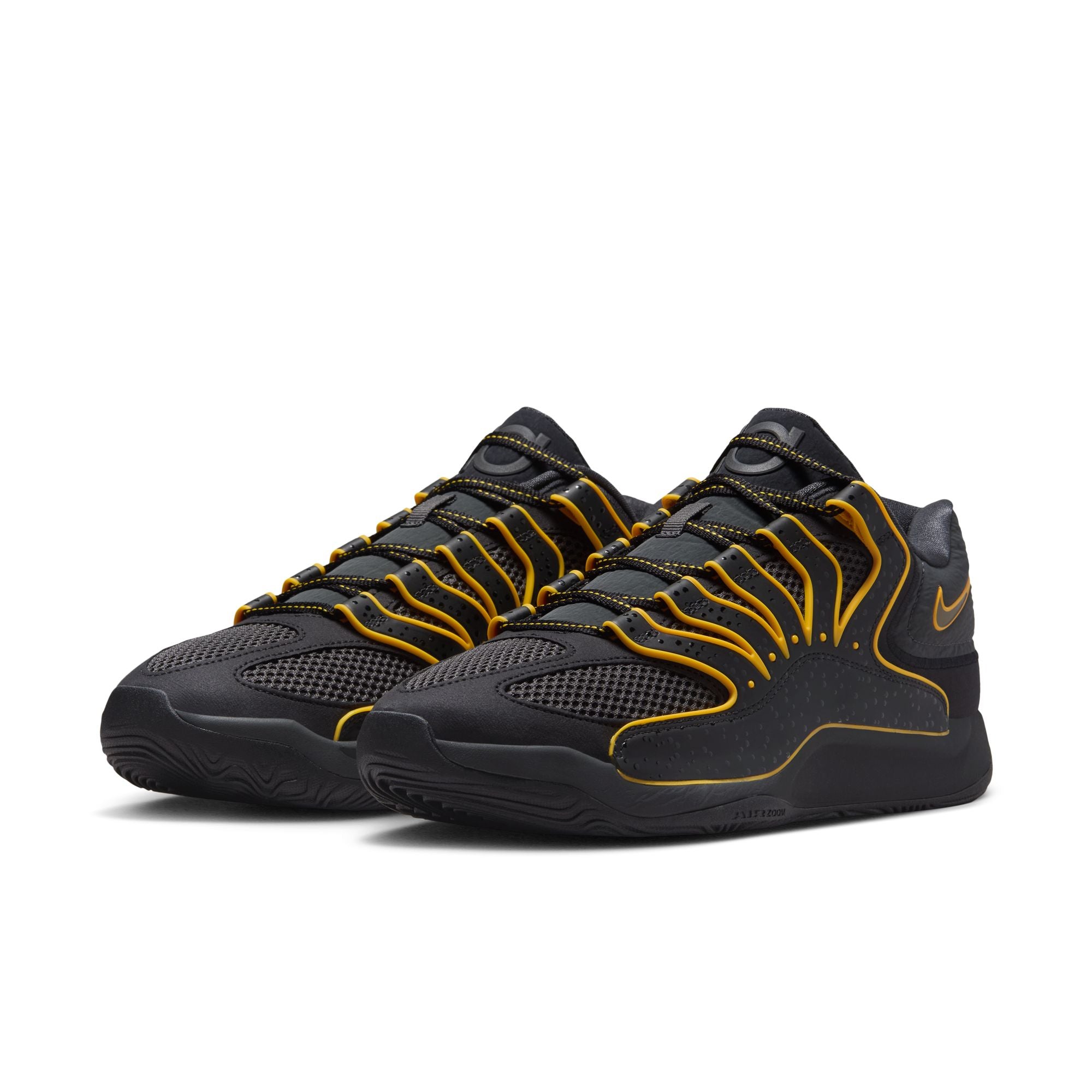 Men's KD18 - BLACK/UNIVERSITY GOLD-ANTHRACITE-FIR