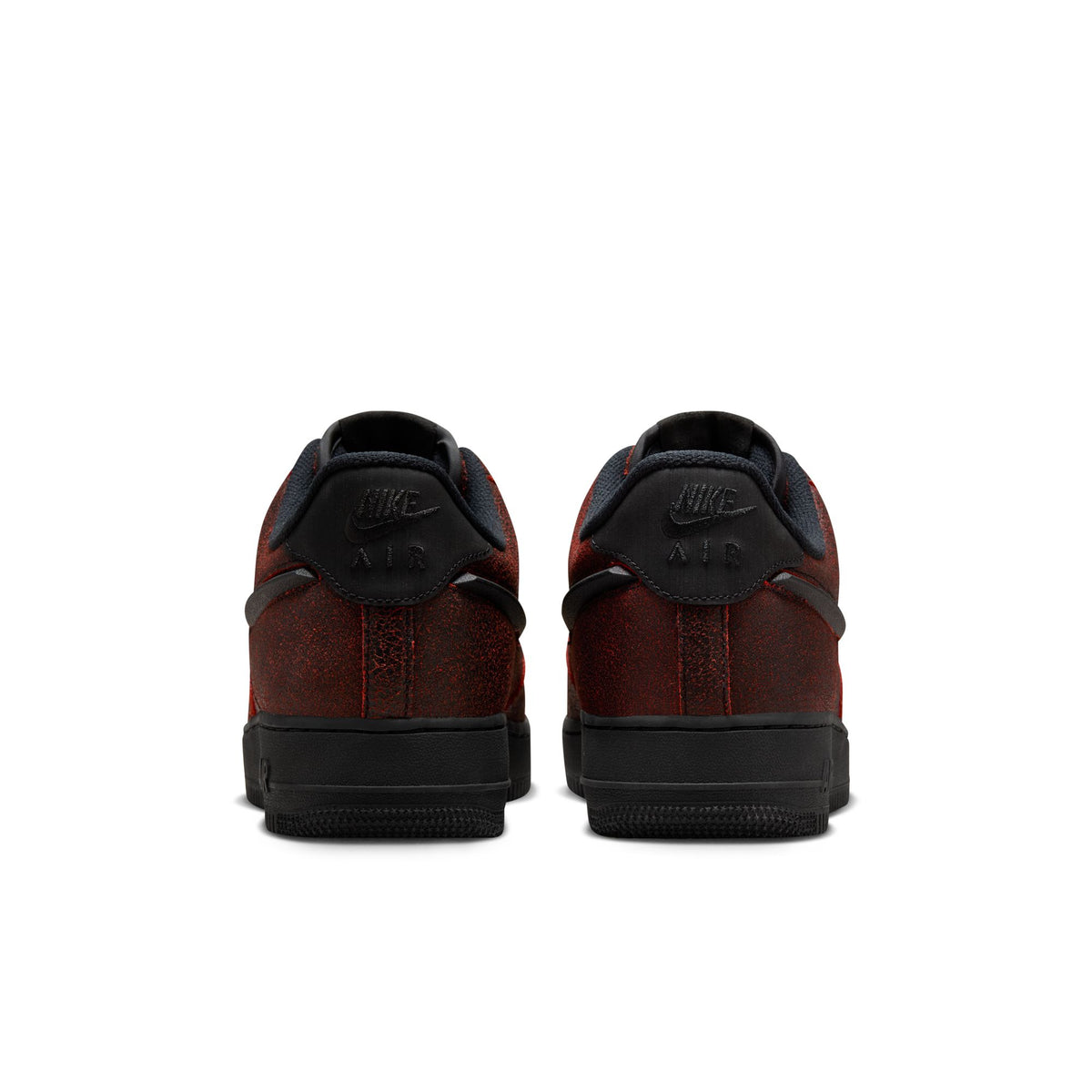 Men&#39;s Nike Air Force 1 Retro Halloween QS - BLACK/BLACK-CRIMSON