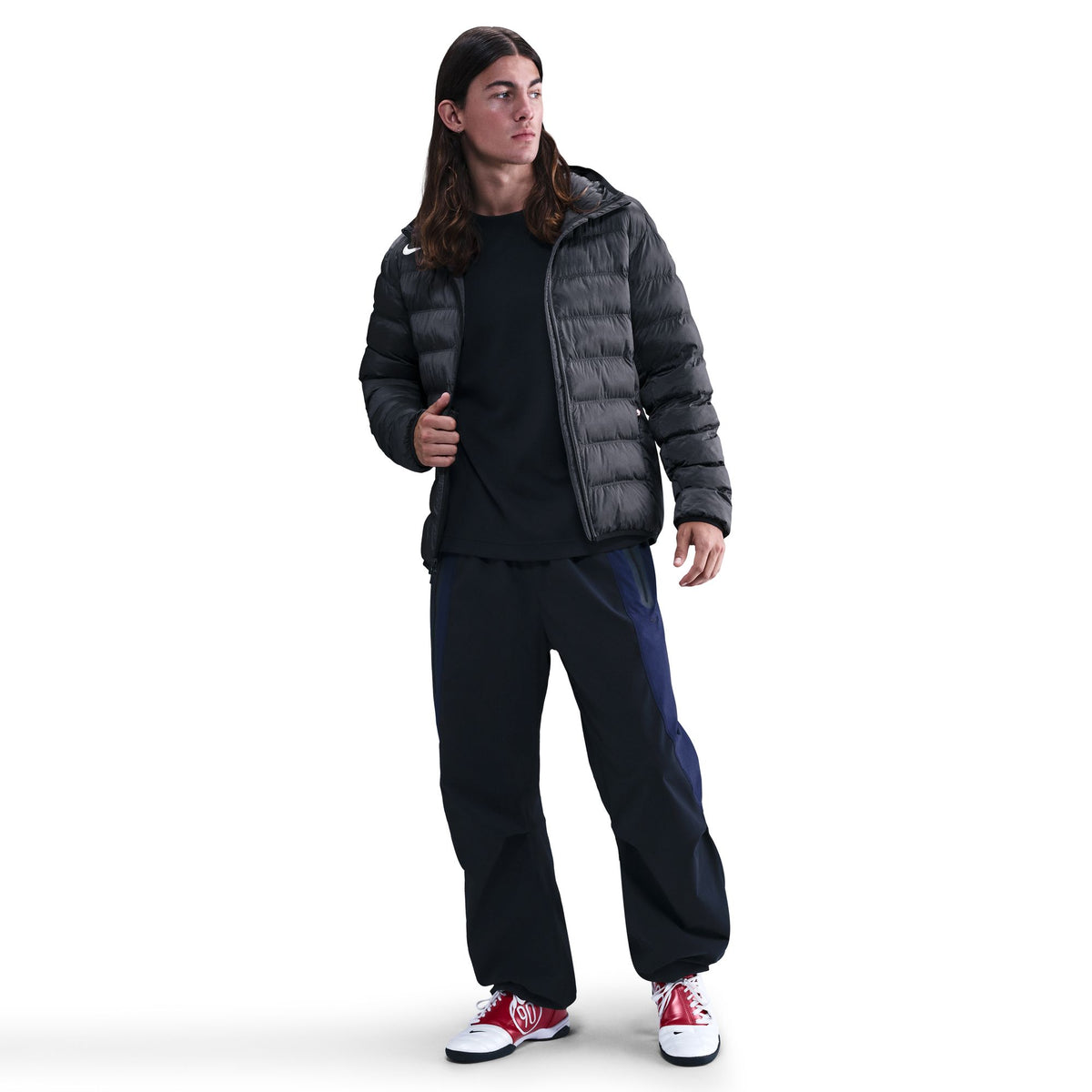 Men&#39;s Nike Therma-FIT Soccer Puffer Jacket - BLACK