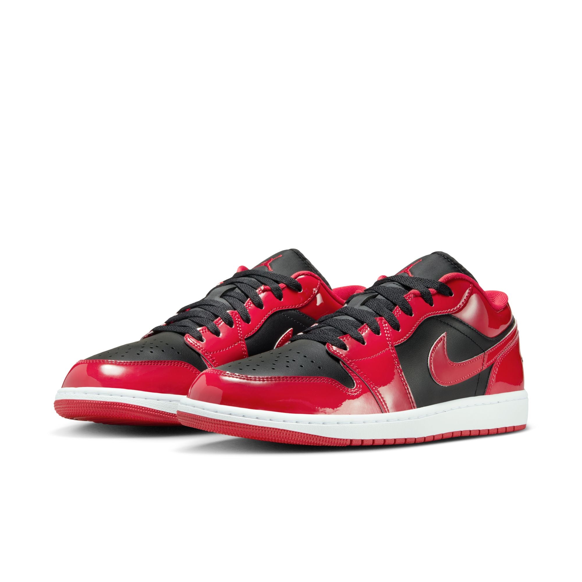 Men's Air Jordan 1 Low SE - BLACK/VARSITY RED-WHITE