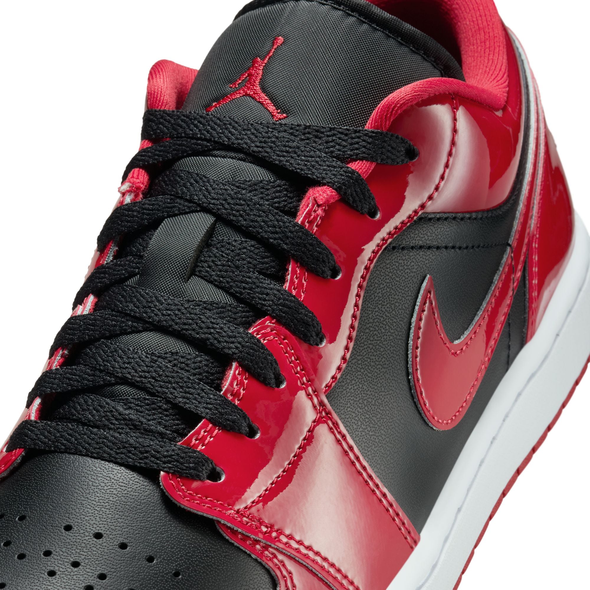 Men's Air Jordan 1 Low SE - BLACK/VARSITY RED-WHITE