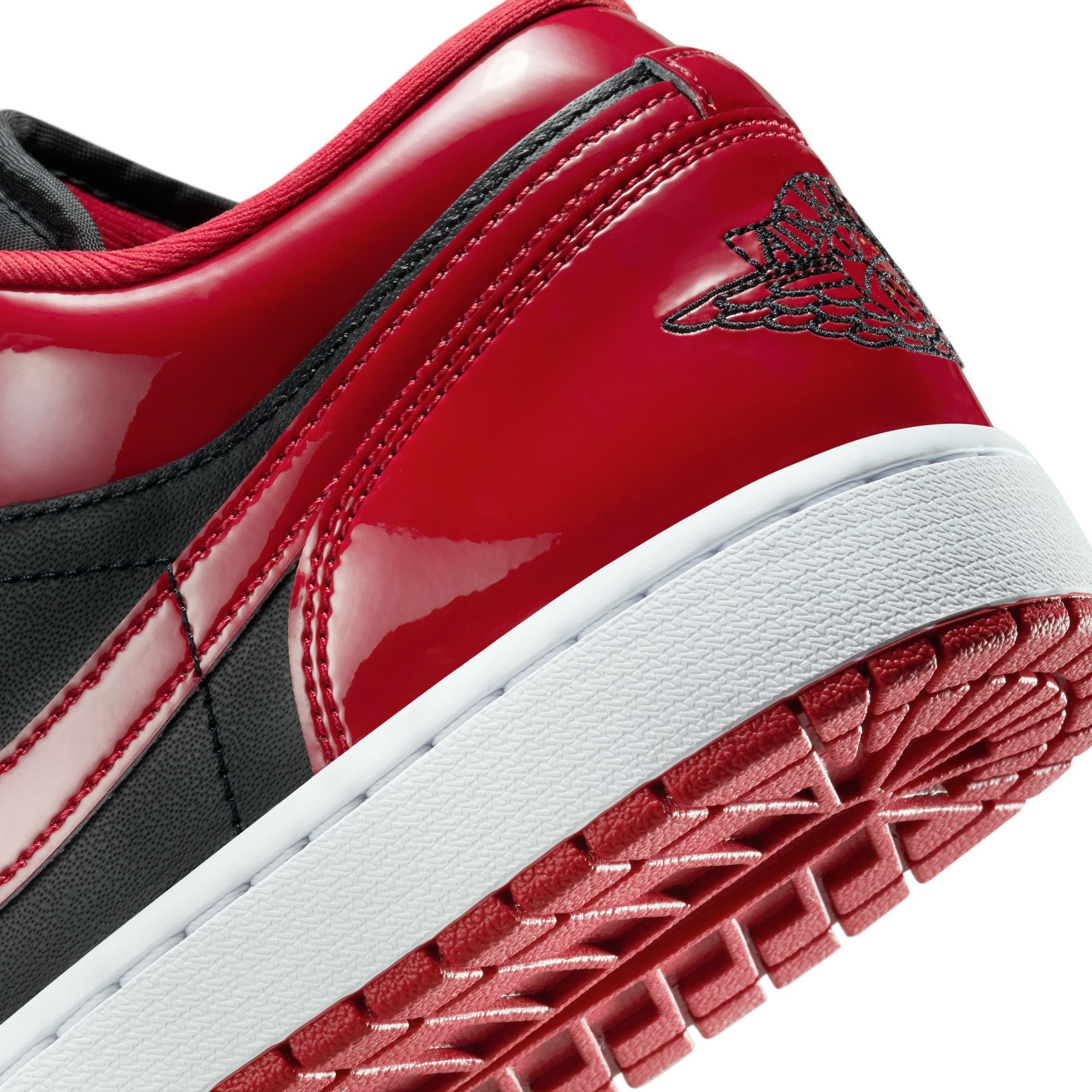 Men's Air Jordan 1 Low SE - BLACK/VARSITY RED-WHITE