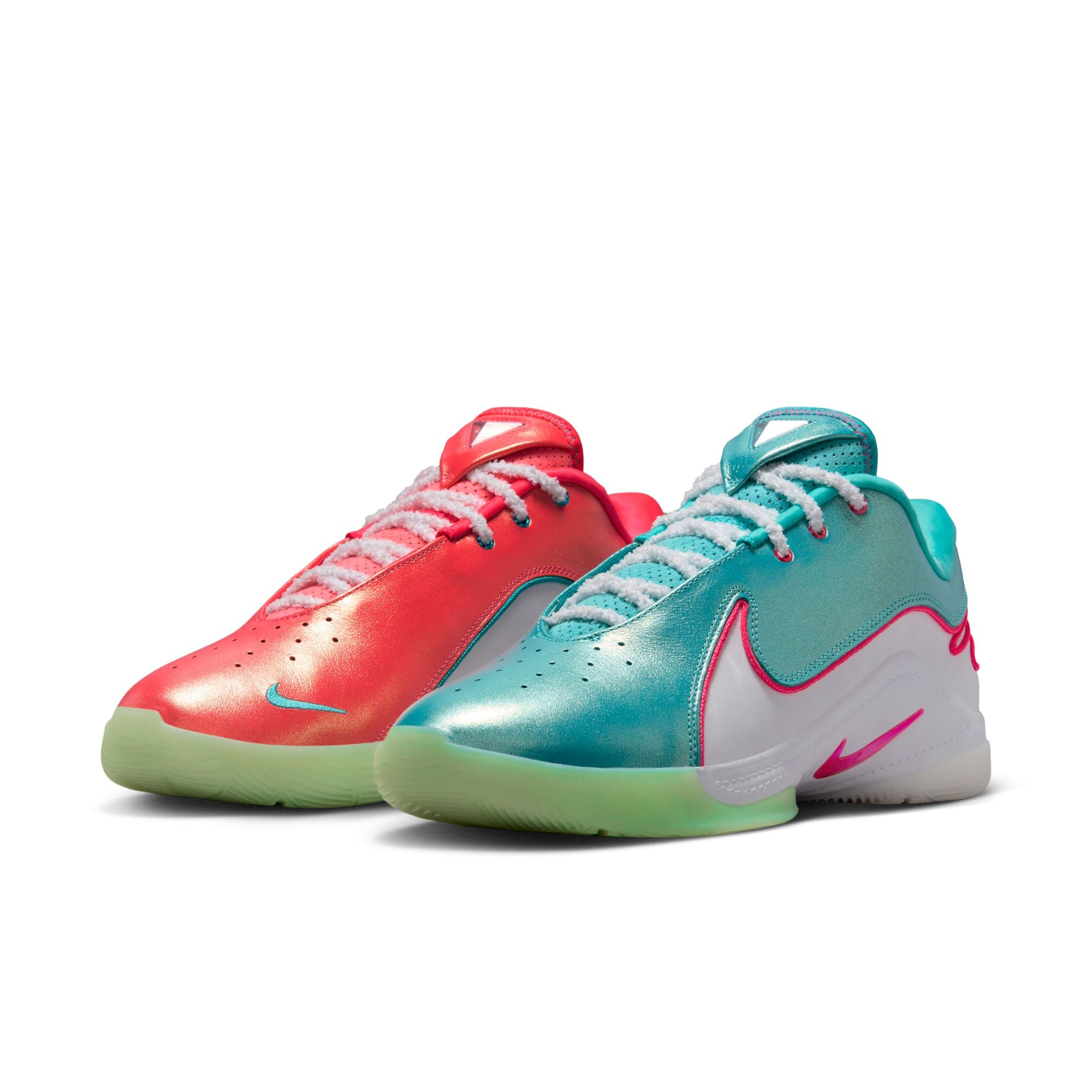 Men's LeBron XXII "Limelight" - SOLAR RED/DUSTY CACTUS-WHITE-VAPOR GREEN