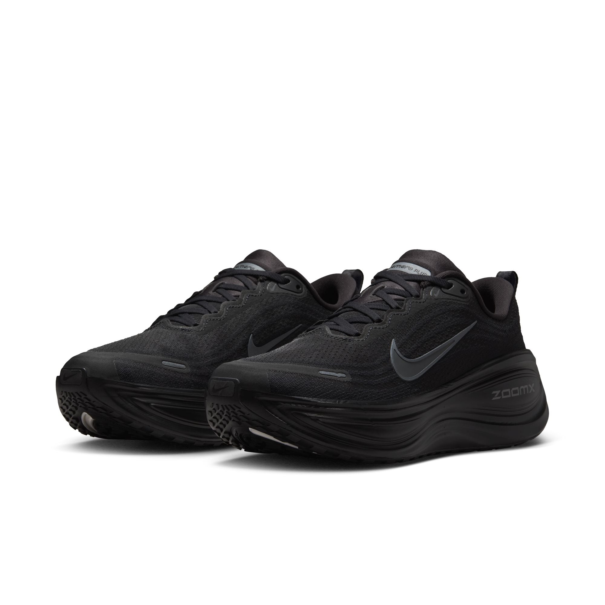 Men's Nike Vomero Plus - BLACK/DK SMOKE GREY-MTLC DARK GREY