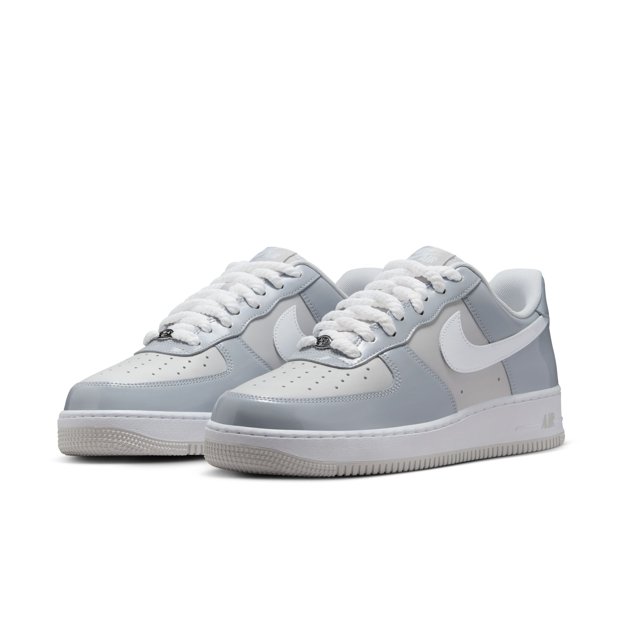 Men's Nike Air Force 1'07 LV8 - WOLF GREY/WHITE-VAST GREY