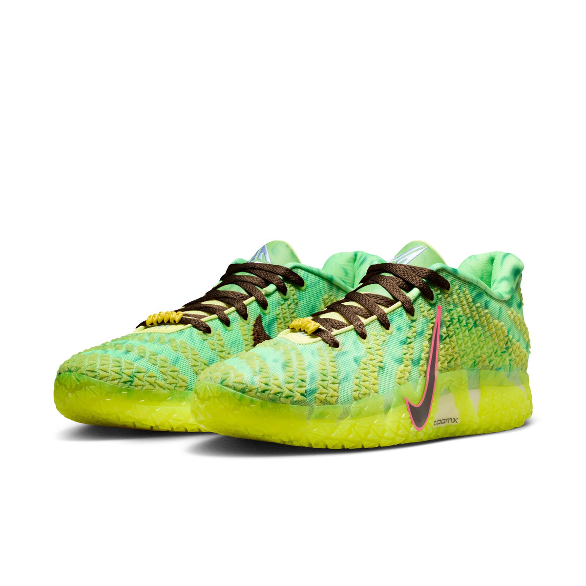 Men&#39;s Ja 3 &quot;Spooky Season&quot;
 - LT LEMON TWIST/BLACK-HEMP-BRIGHT CRIMSON