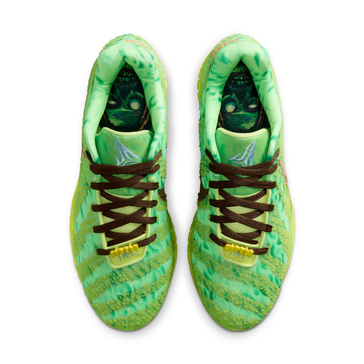 Men&#39;s Ja 3 &quot;Spooky Season&quot;
 - LT LEMON TWIST/BLACK-HEMP-BRIGHT CRIMSON