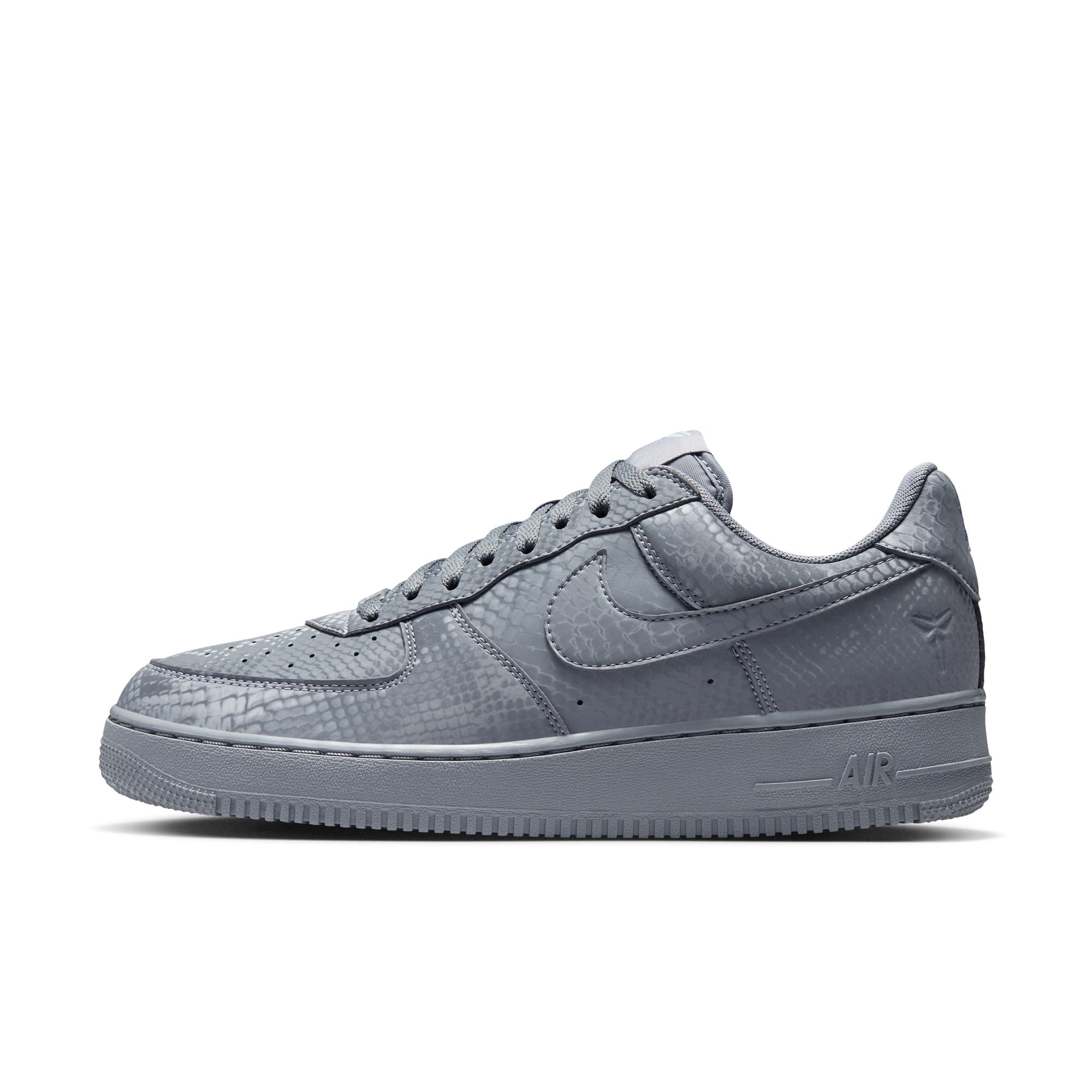 Men's Kobe Air Force 1 Low - COOL GREY/WOLF GREY