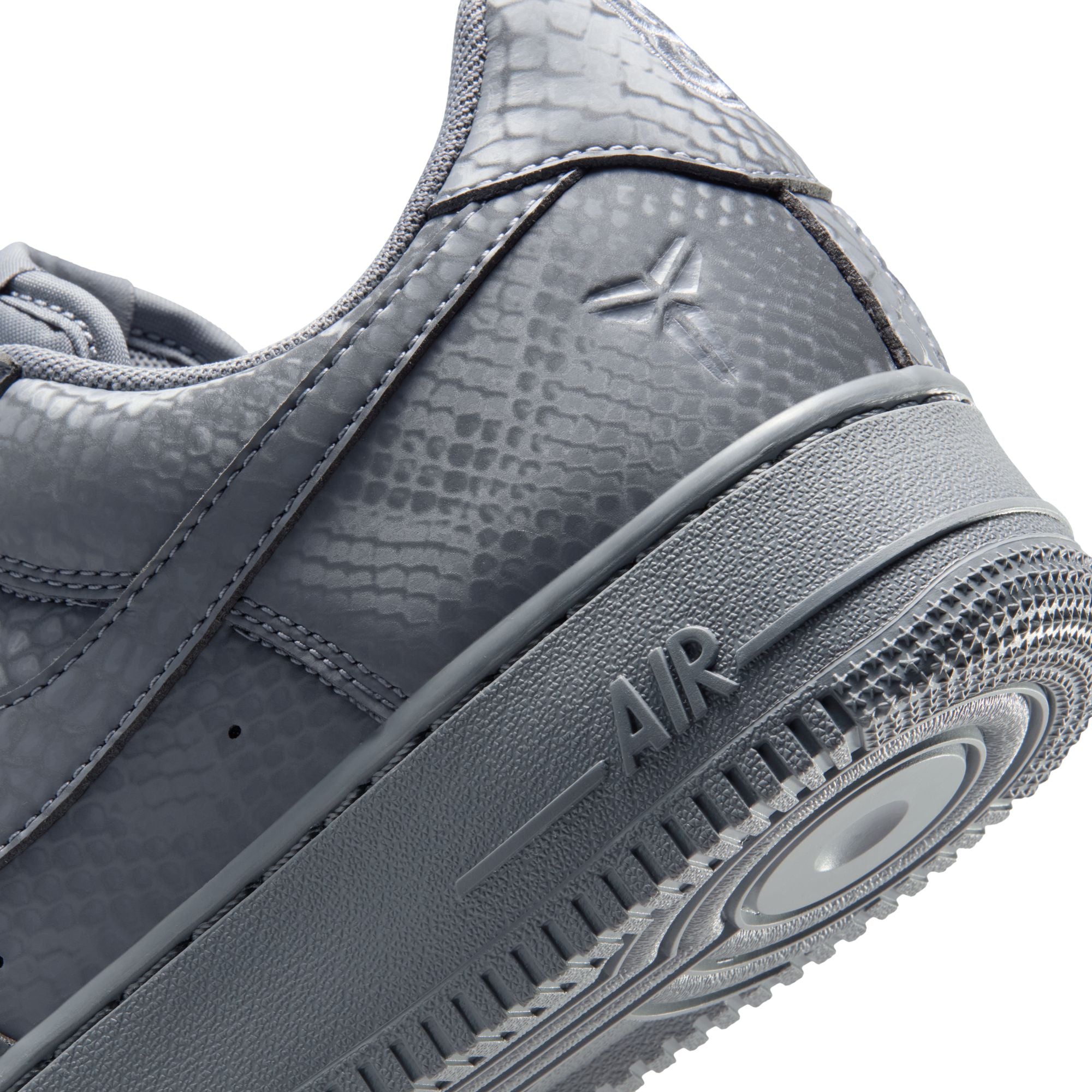 Men's Kobe Air Force 1 Low - COOL GREY/WOLF GREY
