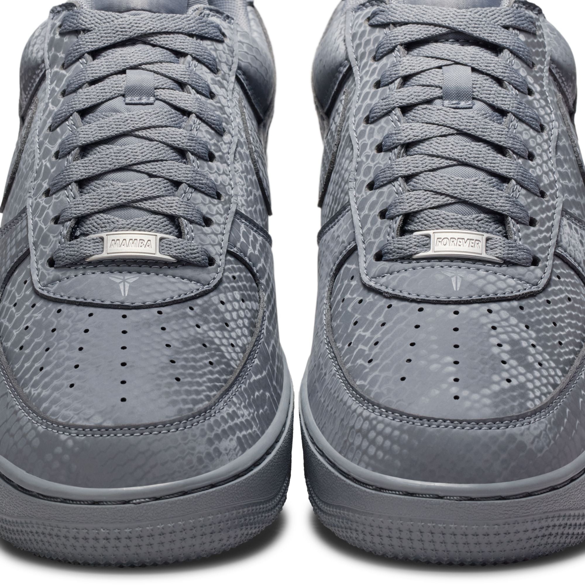 Men's Kobe Air Force 1 Low - COOL GREY/WOLF GREY