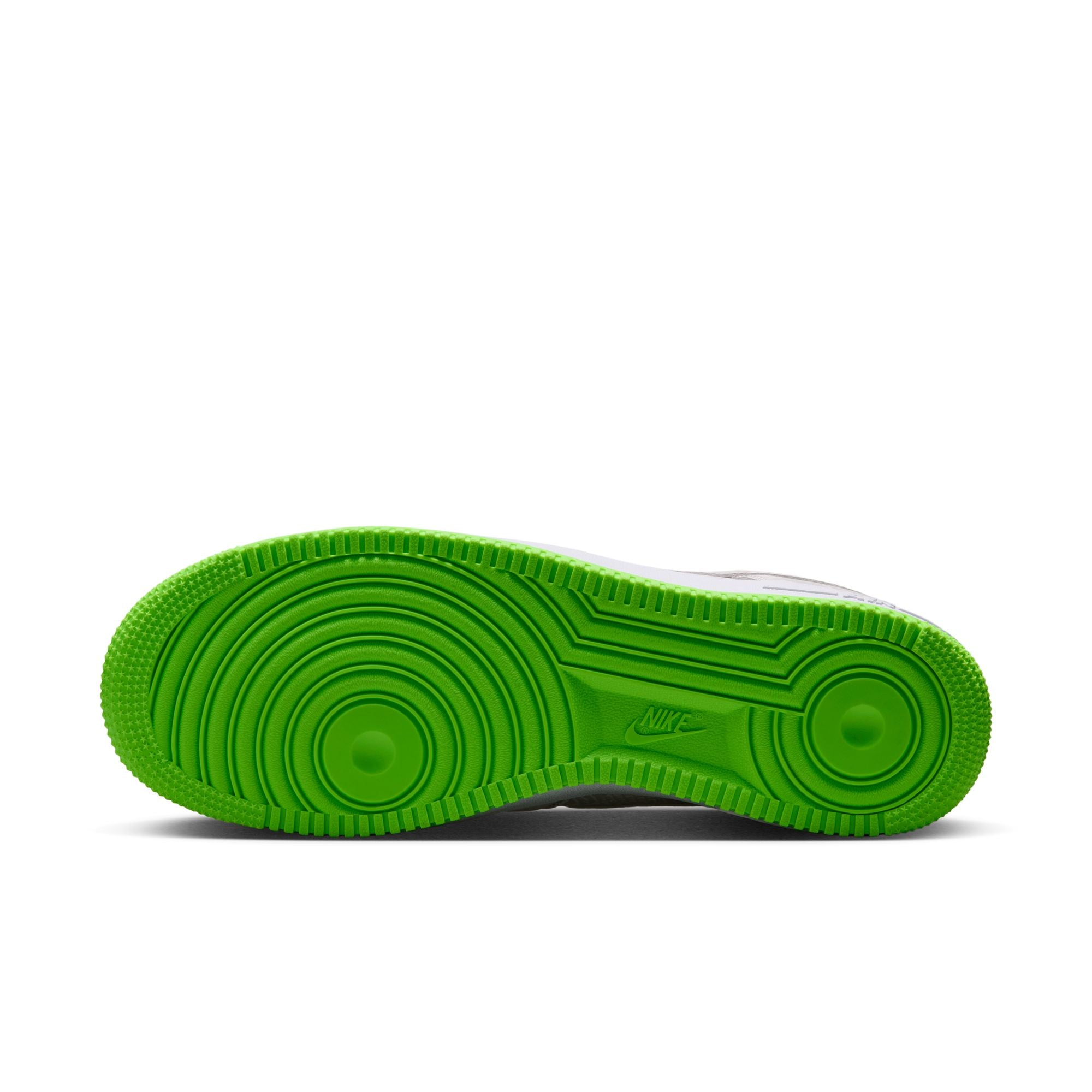 Men's Nike Kobe Air Force 1 Low-VAST GREY/ELECTRIC GREEN-WHITE