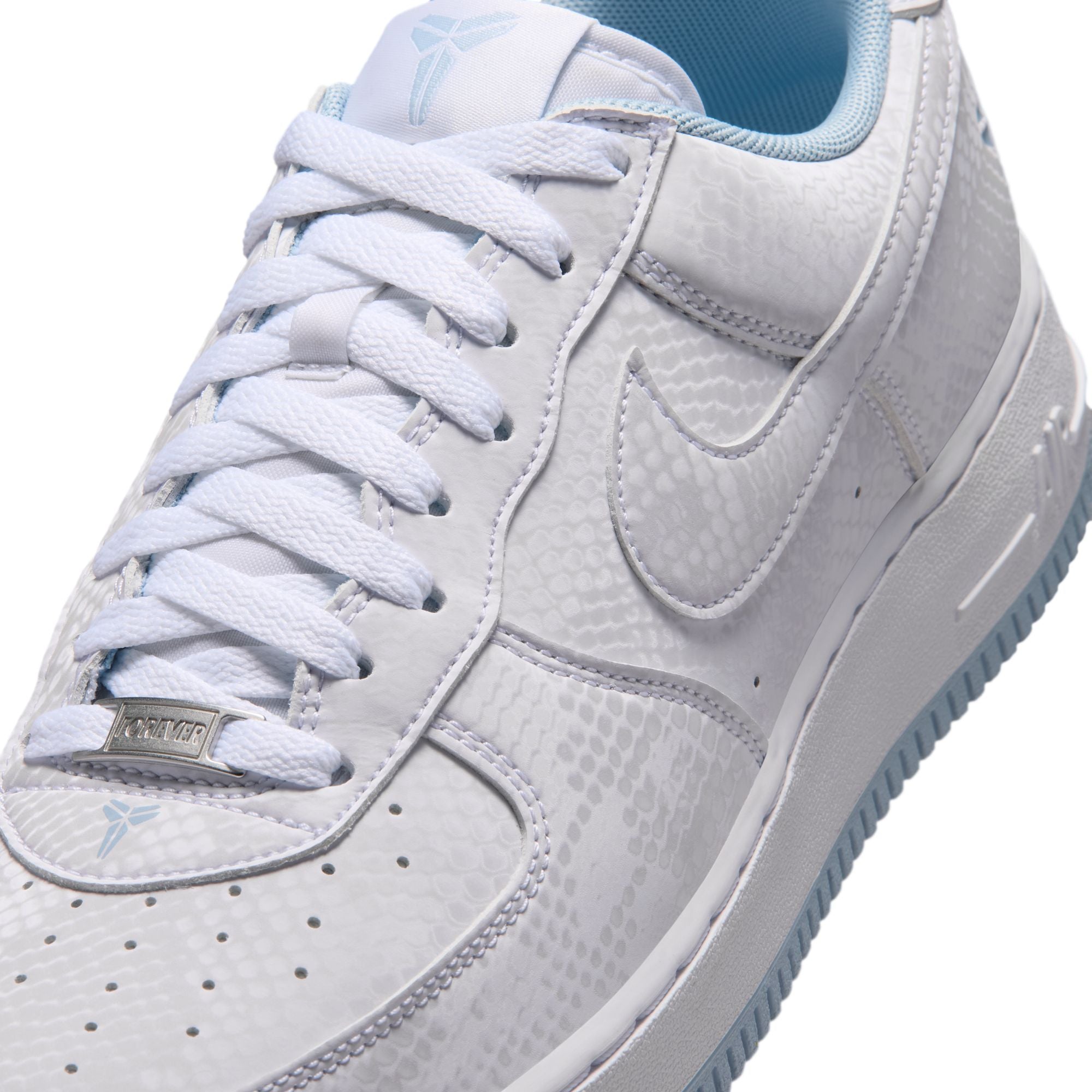 Men's Nike Kobe Air Force 1 Low-WHITE/ARMORY BLUE