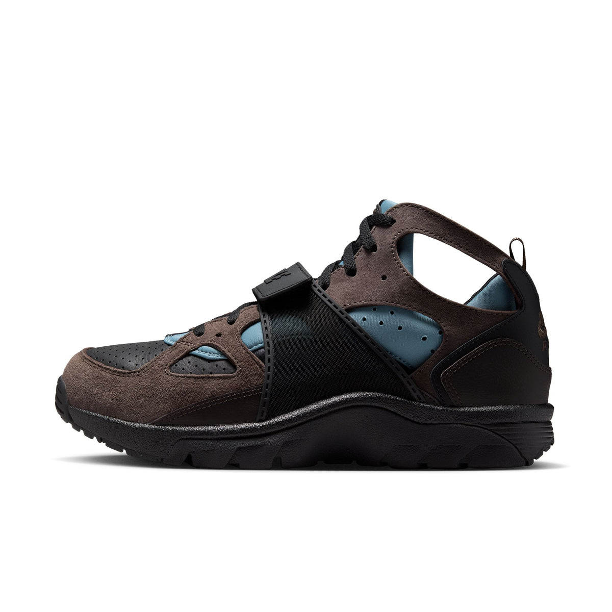 Men&#39;s Nike Air Trainer Huarache - OBSIDIAN/WHITE-LT SMOKE GREY