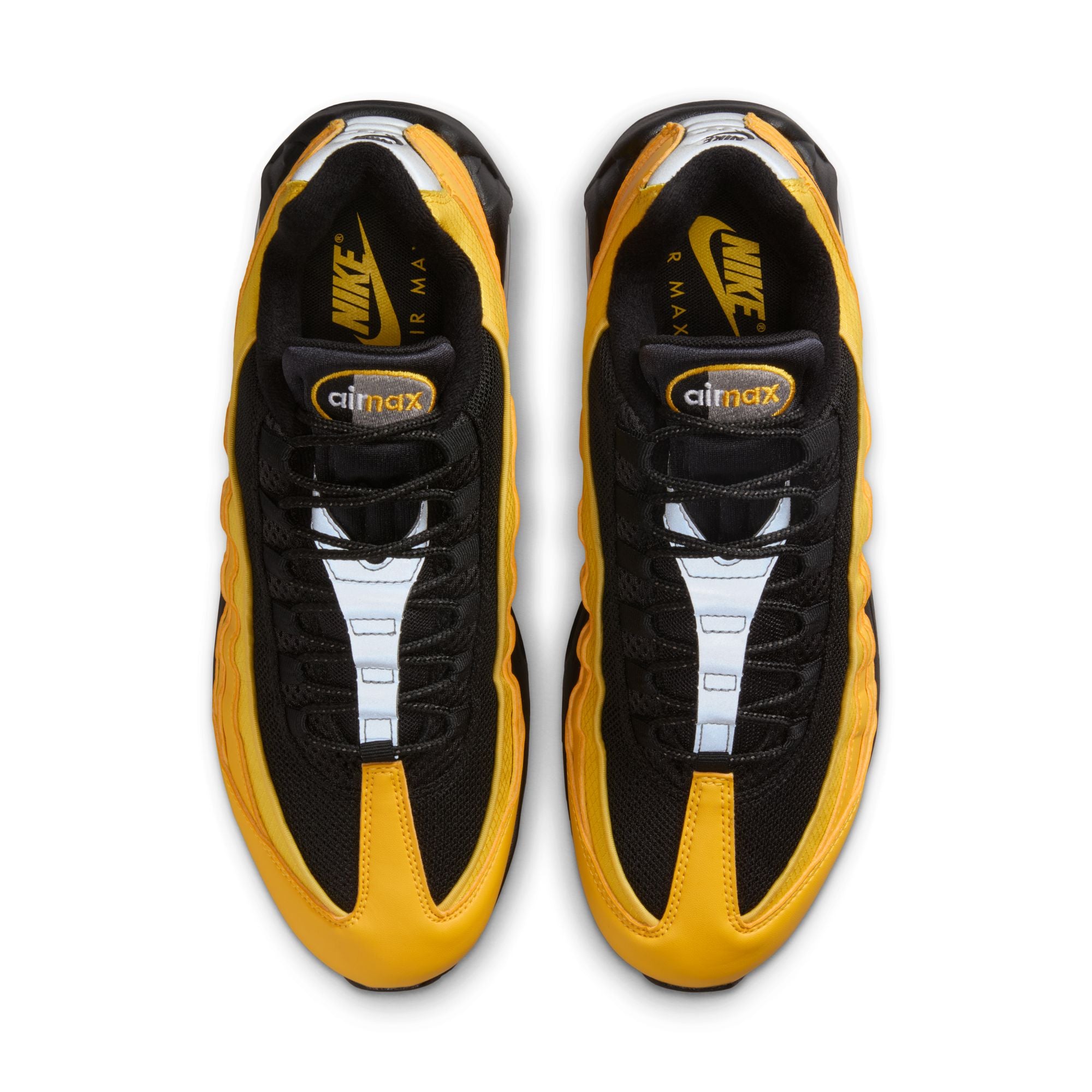 Men's Nike Air Max 95 "big Bubble"-VARSITY MAIZE/BLACK-BLACK