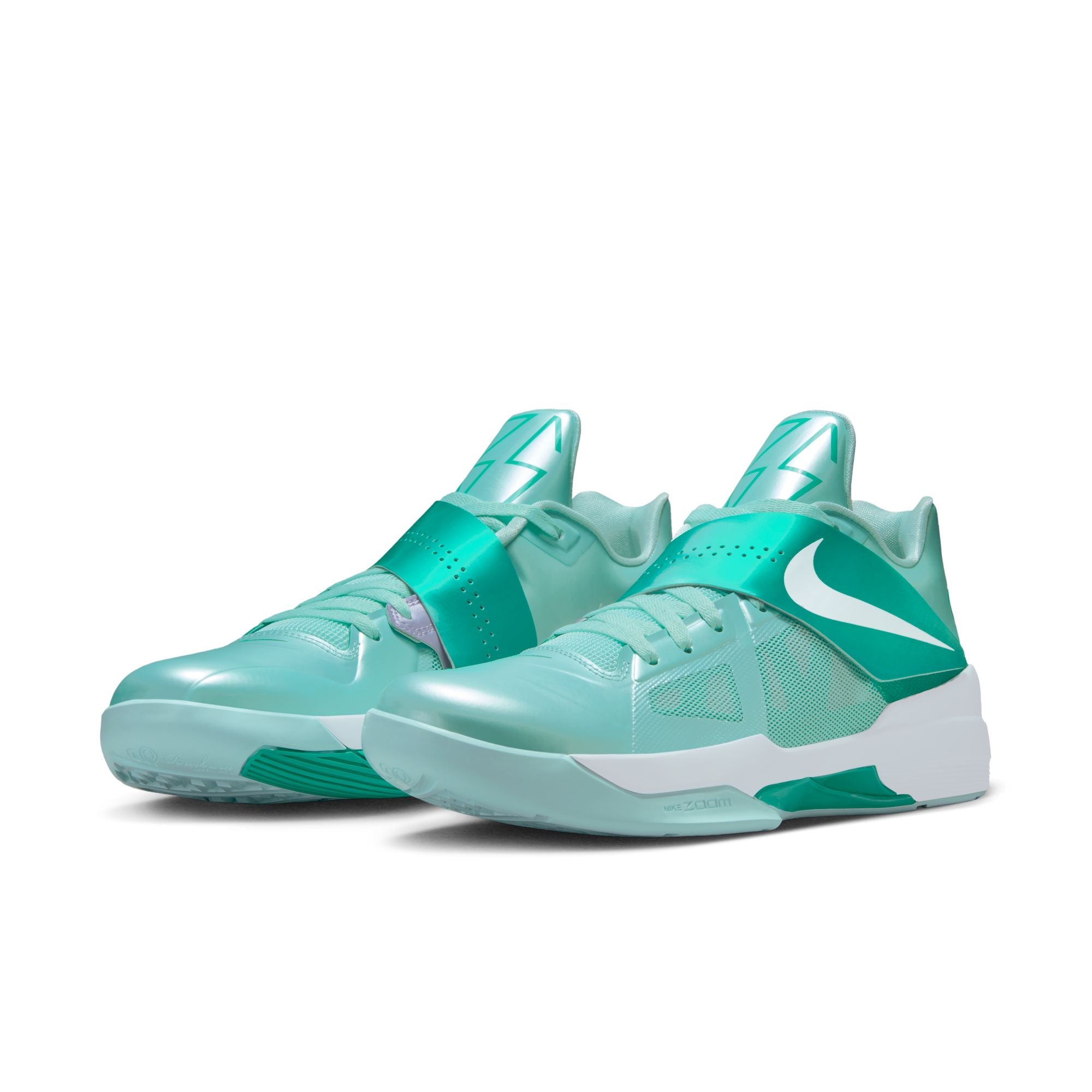 Men's Nike Zoom KD 4 - MINT CANDY/WHITE-NEW GREEN