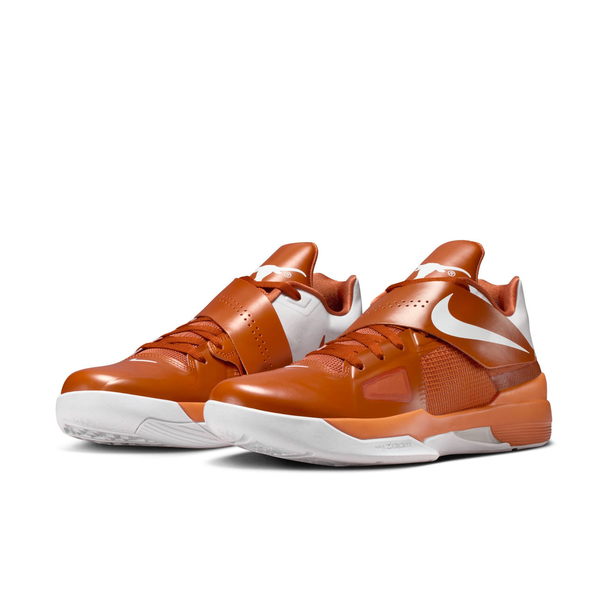 Men&#39;s Nike Zoom Kd IV &quot;Texas Longhorns&quot; - DESERT ORANGE/WHITE-DESERT ORANGE