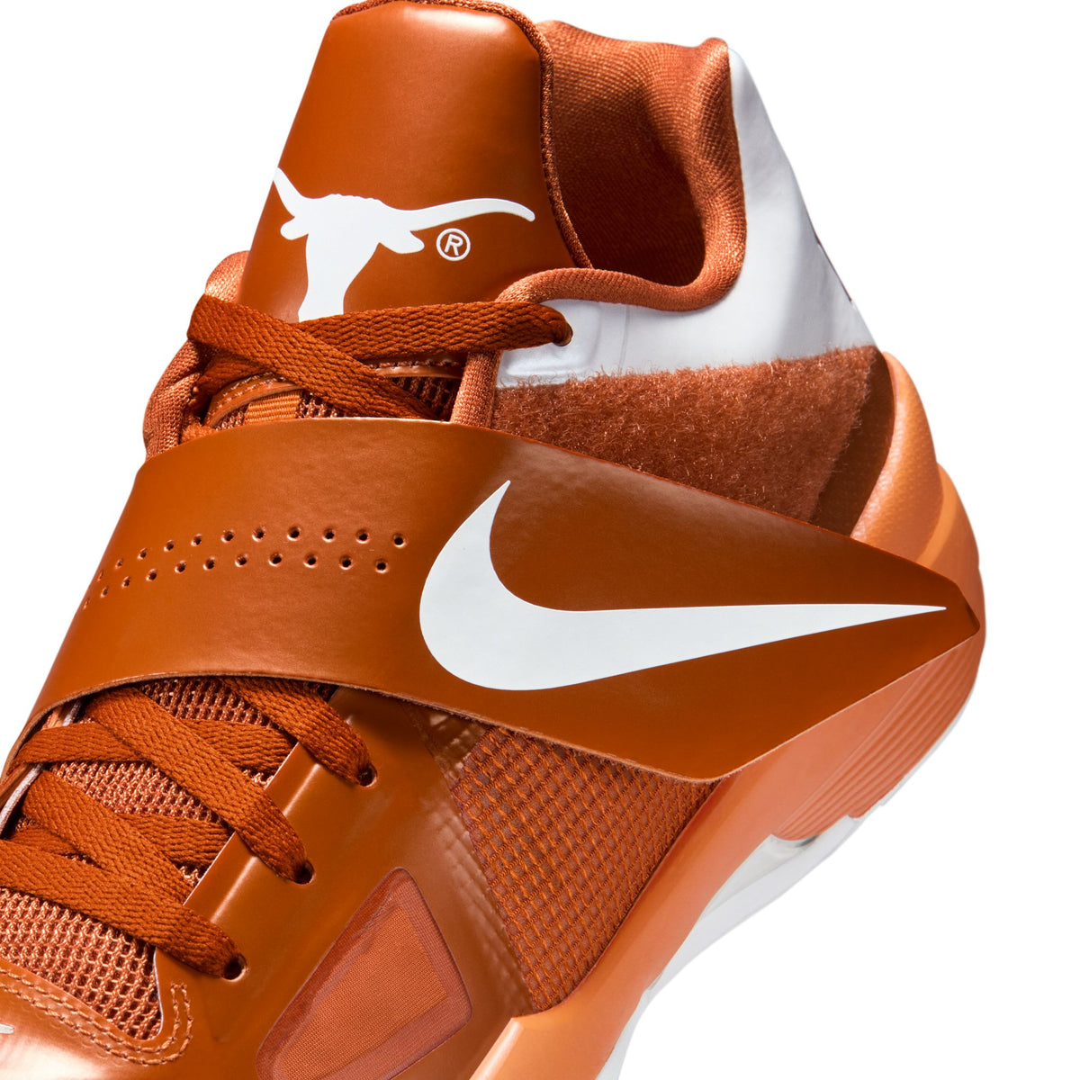 Men&#39;s Nike Zoom Kd IV &quot;Texas Longhorns&quot; - DESERT ORANGE/WHITE-DESERT ORANGE