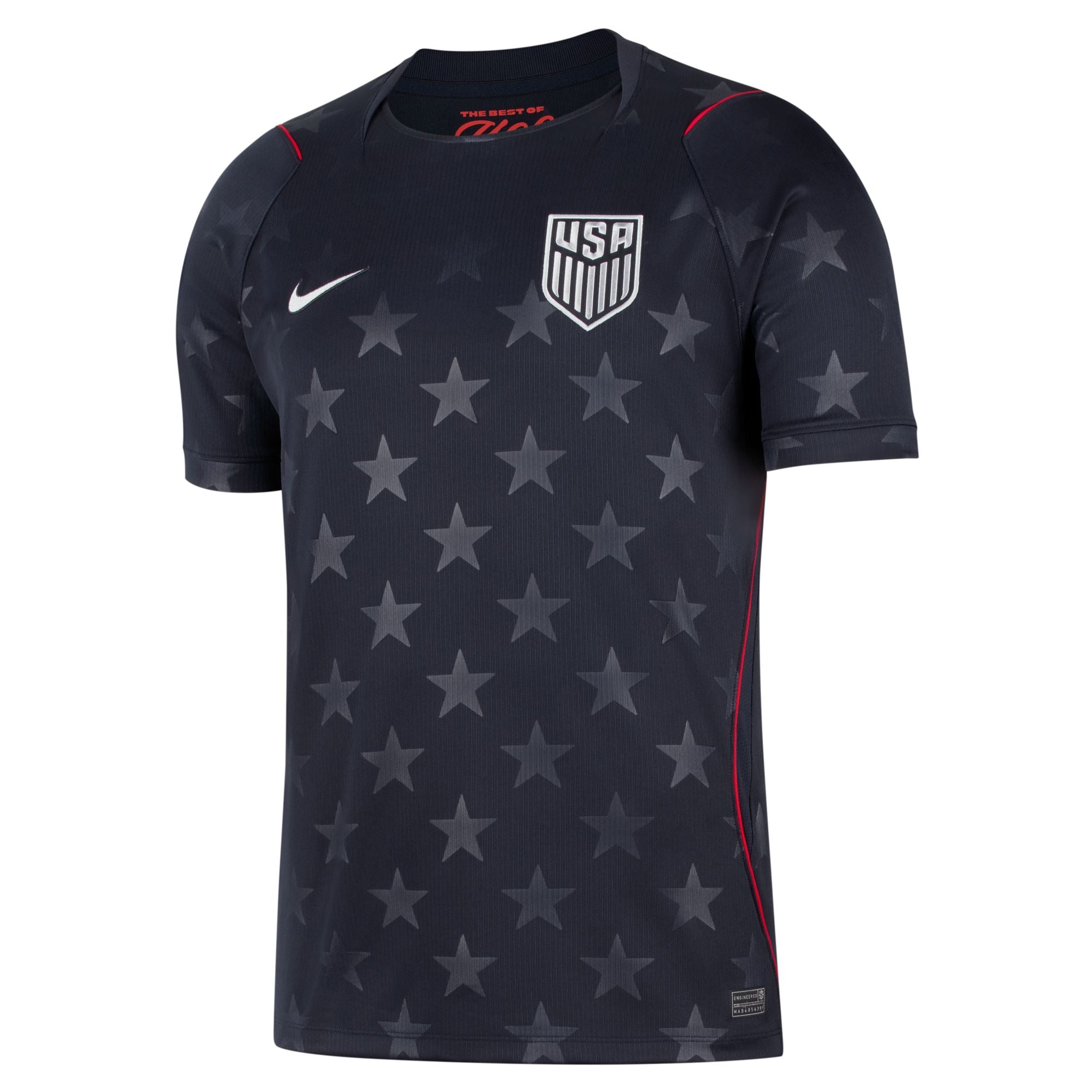 Nike USMNT 2026 Stadium Away - DARK OBSIDIAN/PURE PLATINUM