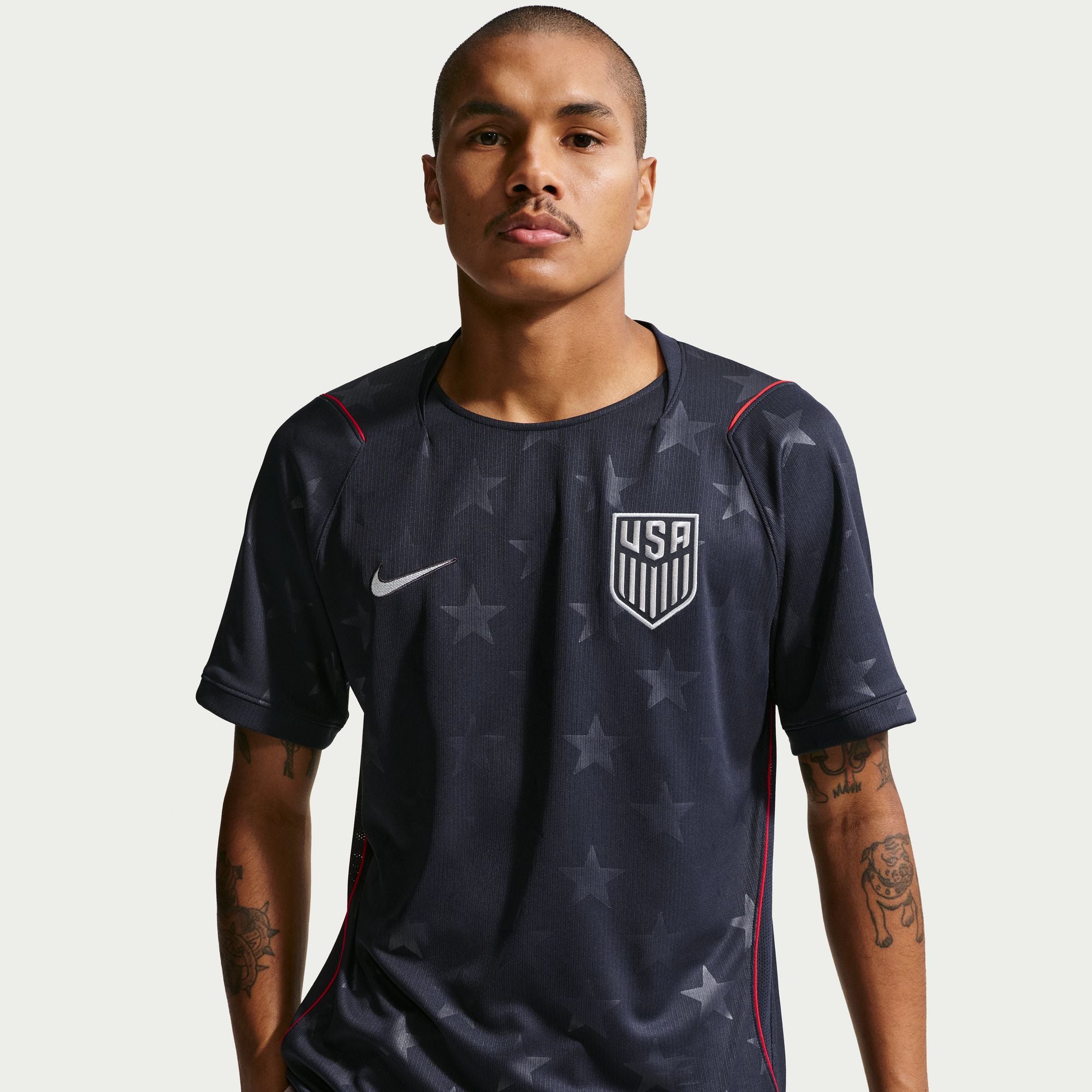 Nike USMNT 2026 Stadium Away - DARK OBSIDIAN/PURE PLATINUM