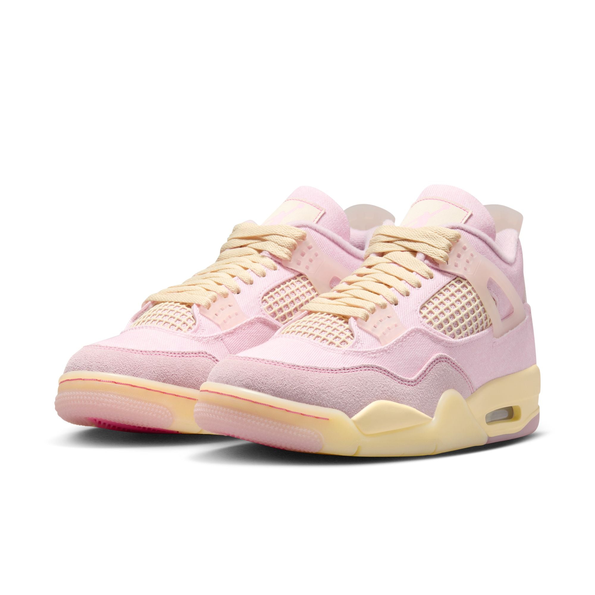 Women's Air Jordan 4 Retro "Iced Carmine" - PEARL PINK/ICED CARMINE-COCONUT MILK