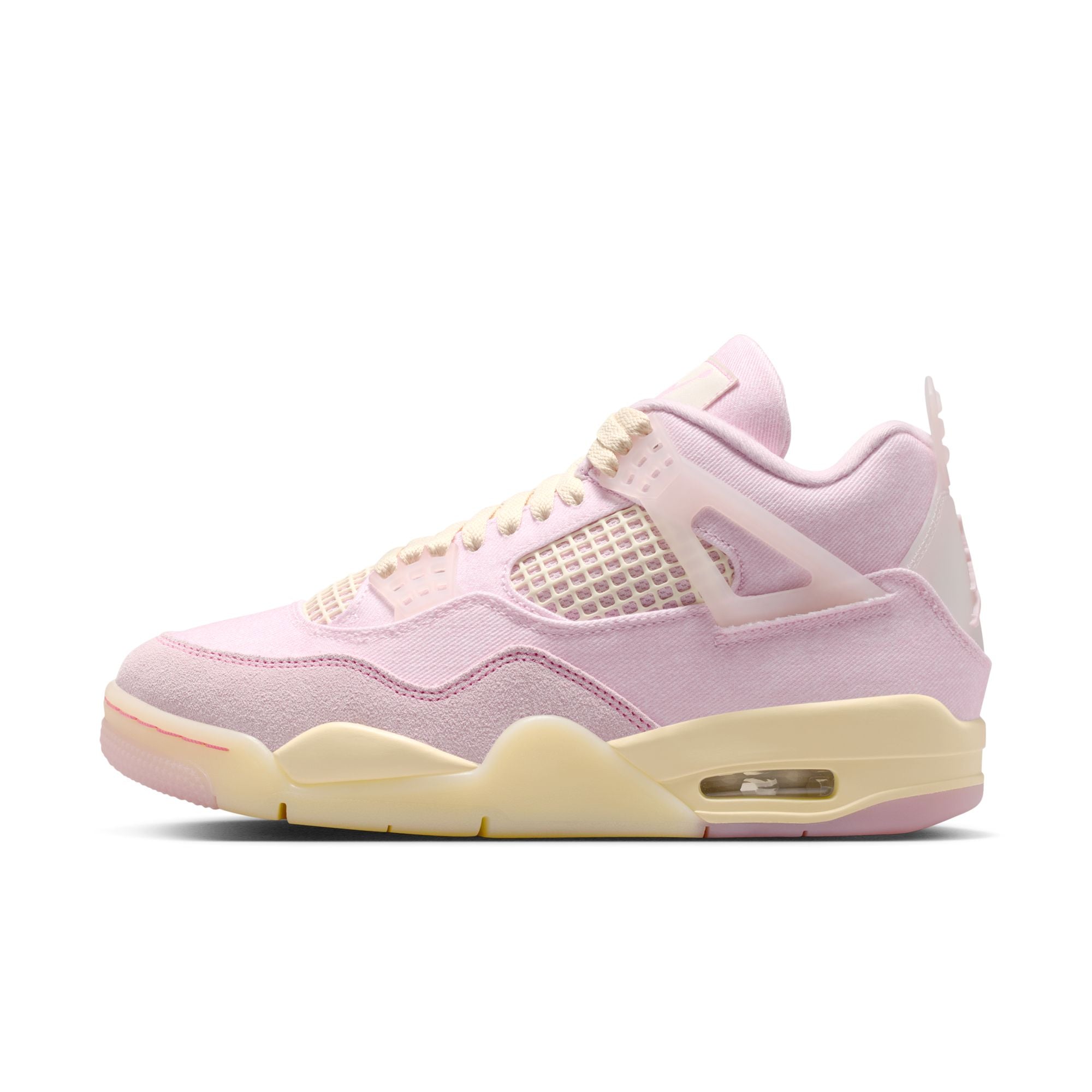 Women's Air Jordan 4 Retro "Iced Carmine" - PEARL PINK/ICED CARMINE-COCONUT MILK