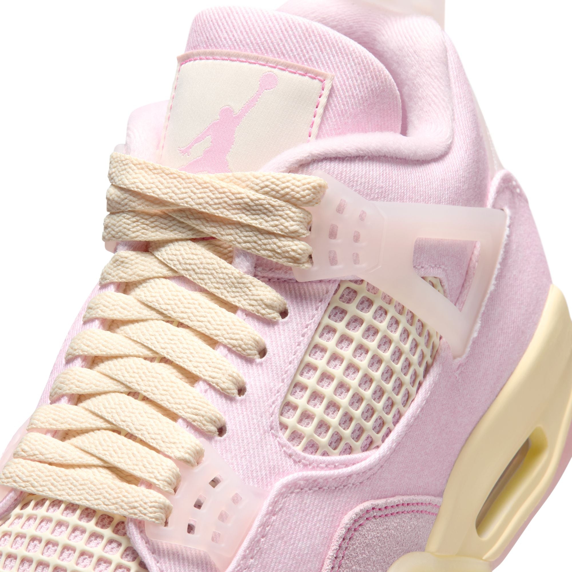 Women's Air Jordan 4 Retro "Iced Carmine" - PEARL PINK/ICED CARMINE-COCONUT MILK