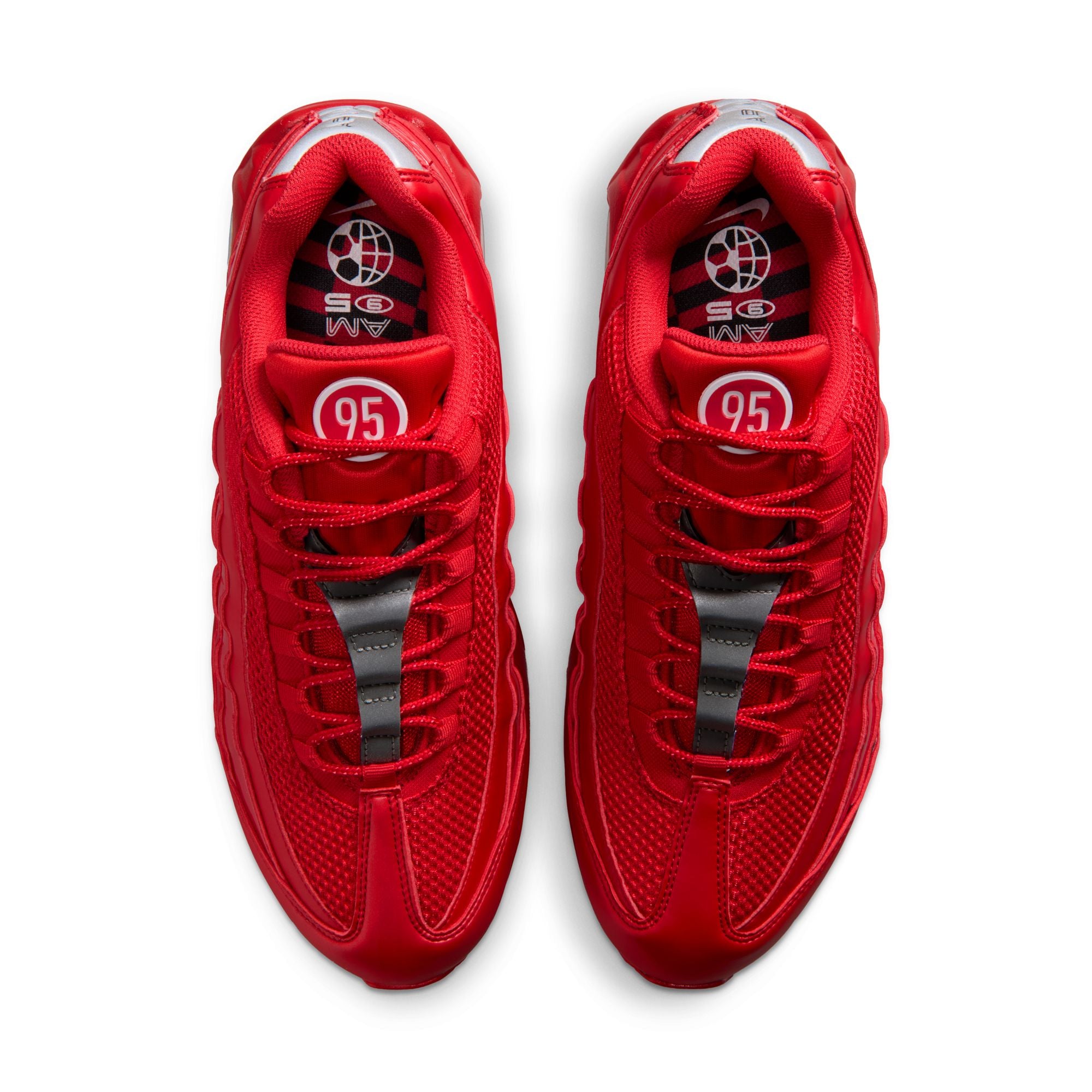 Men's Nike Air Max 95 Big Bubble - UNIVERSITY RED/UNIVERSITY RED-WHITE