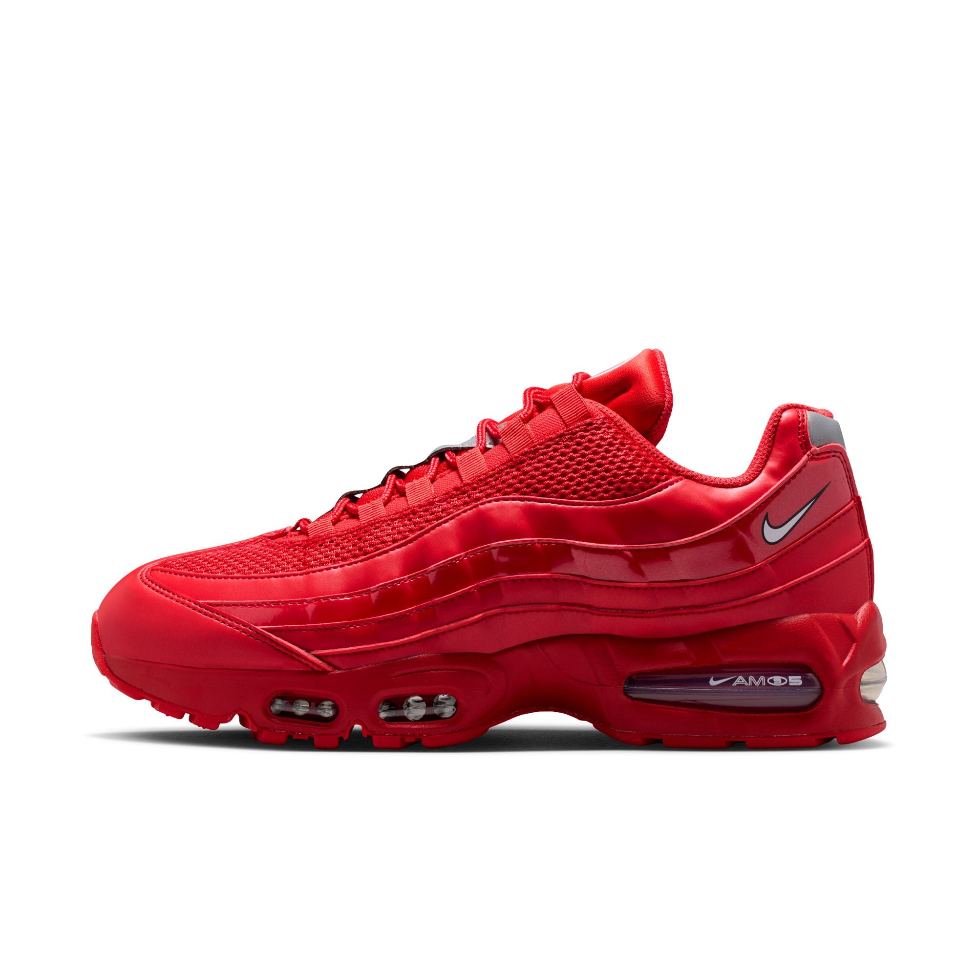 Men's Nike Air Max 95 Big Bubble - UNIVERSITY RED/UNIVERSITY RED-WHITE