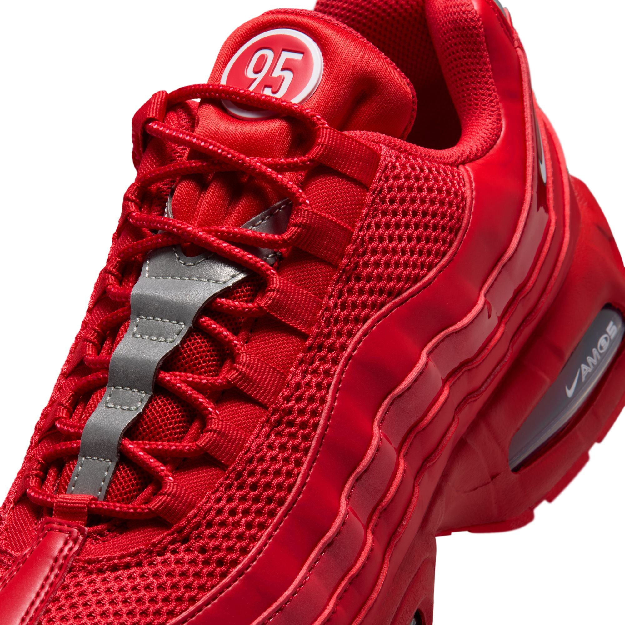 Men's Nike Air Max 95 Big Bubble - UNIVERSITY RED/UNIVERSITY RED-WHITE