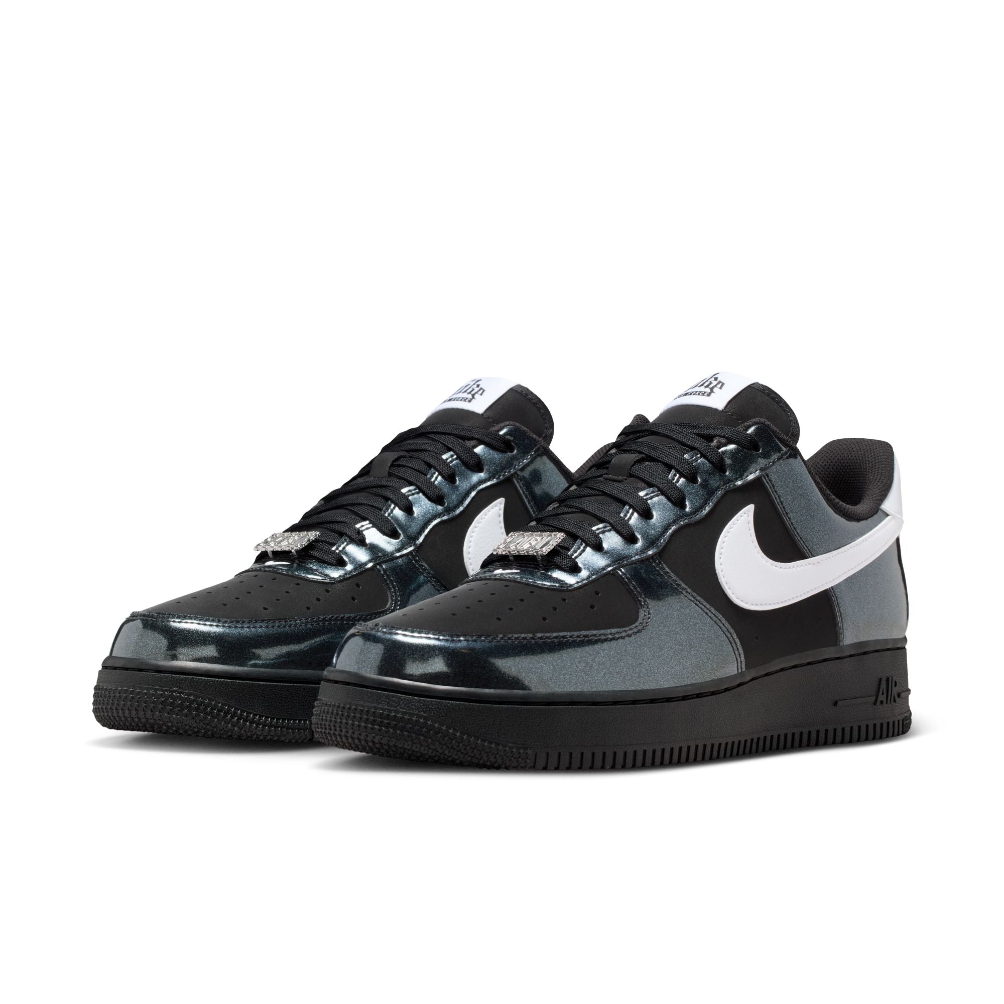 Men's Nike Air Force 1'07 LV8 - BLACK/WHITE