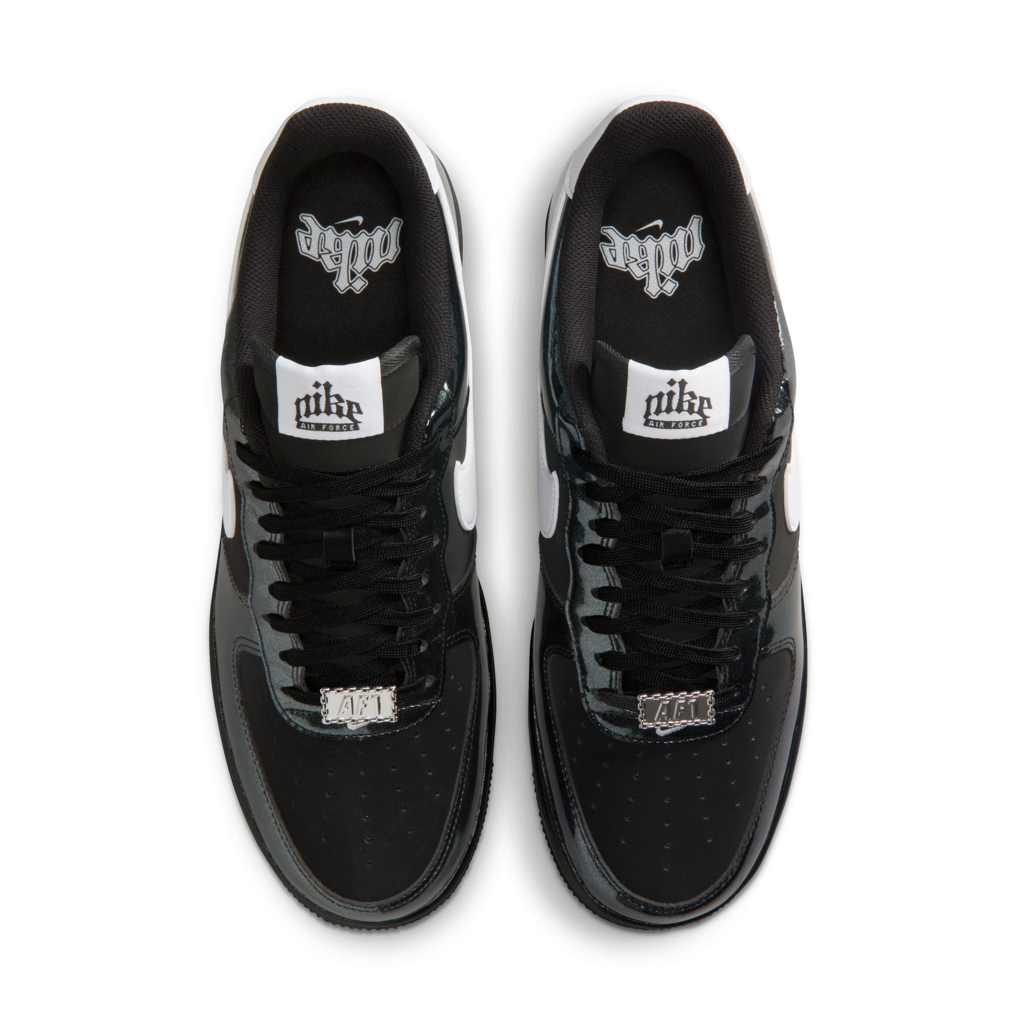 Men's Nike Air Force 1'07 LV8 - BLACK/WHITE