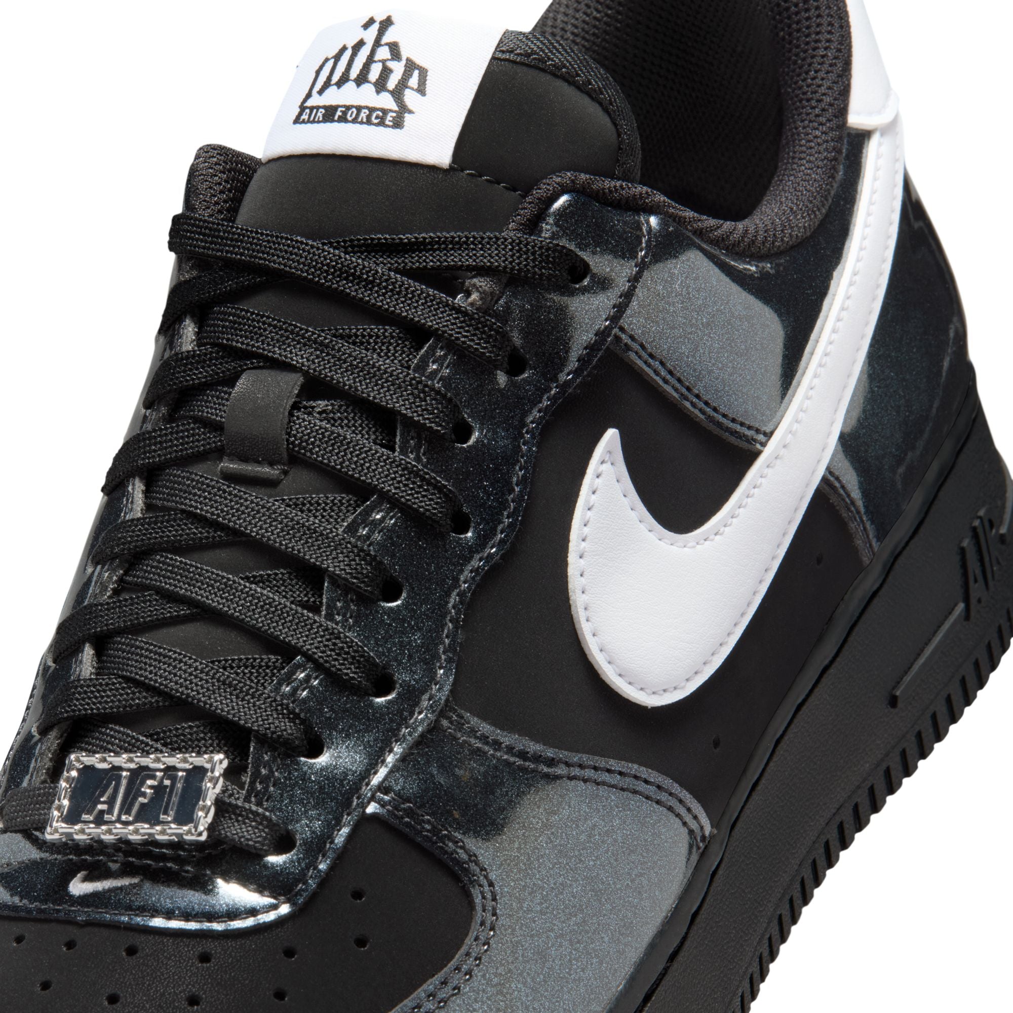 Men's Nike Air Force 1'07 LV8 - BLACK/WHITE