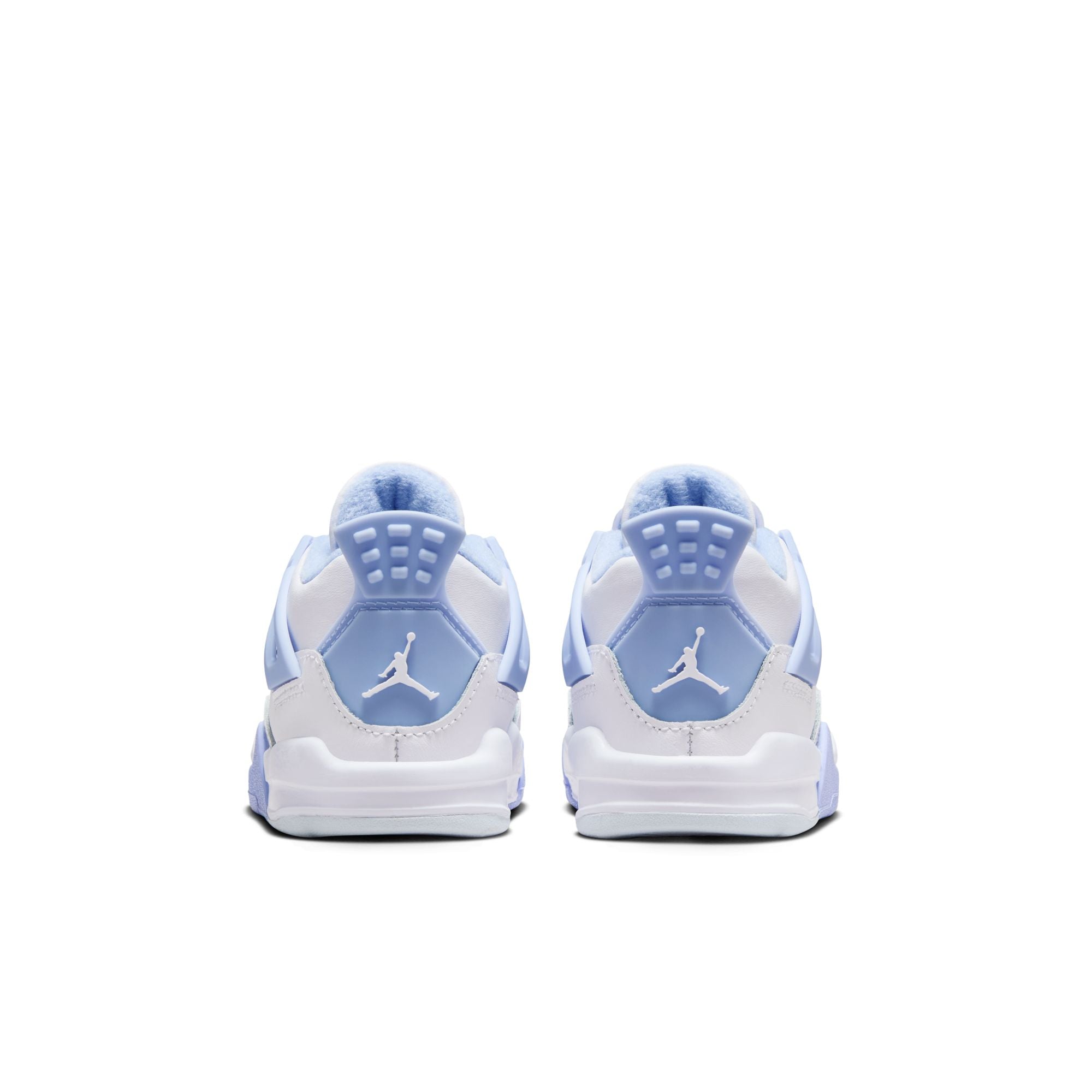 Toddler Jordan 4 Retro "Aluminum" - WHITE/ALUMINUM-BLUE TINT-OIL GREEN