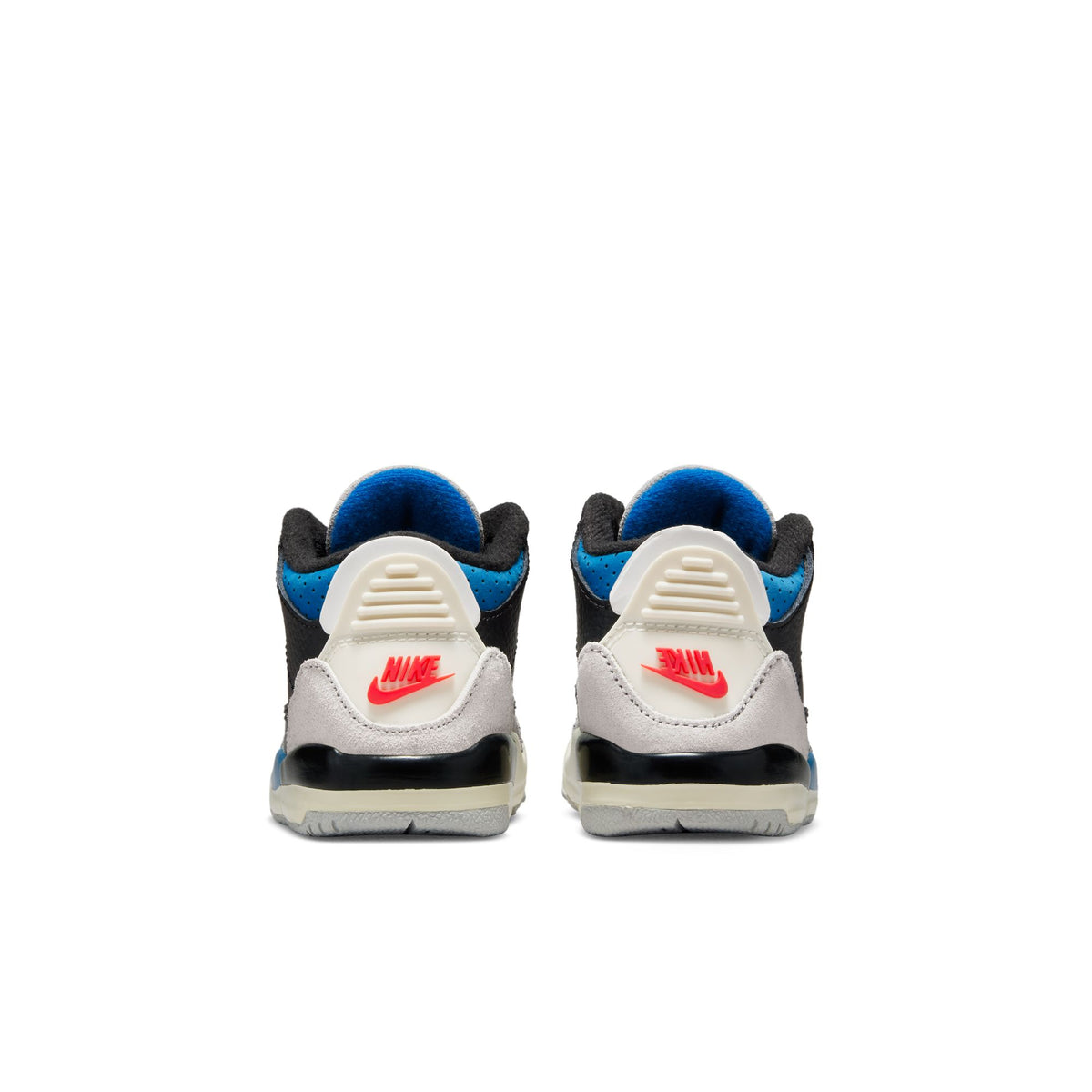 Air Jordan 3 Retro OG TD - BLACK/CHILE RED-NEUTRAL GREY