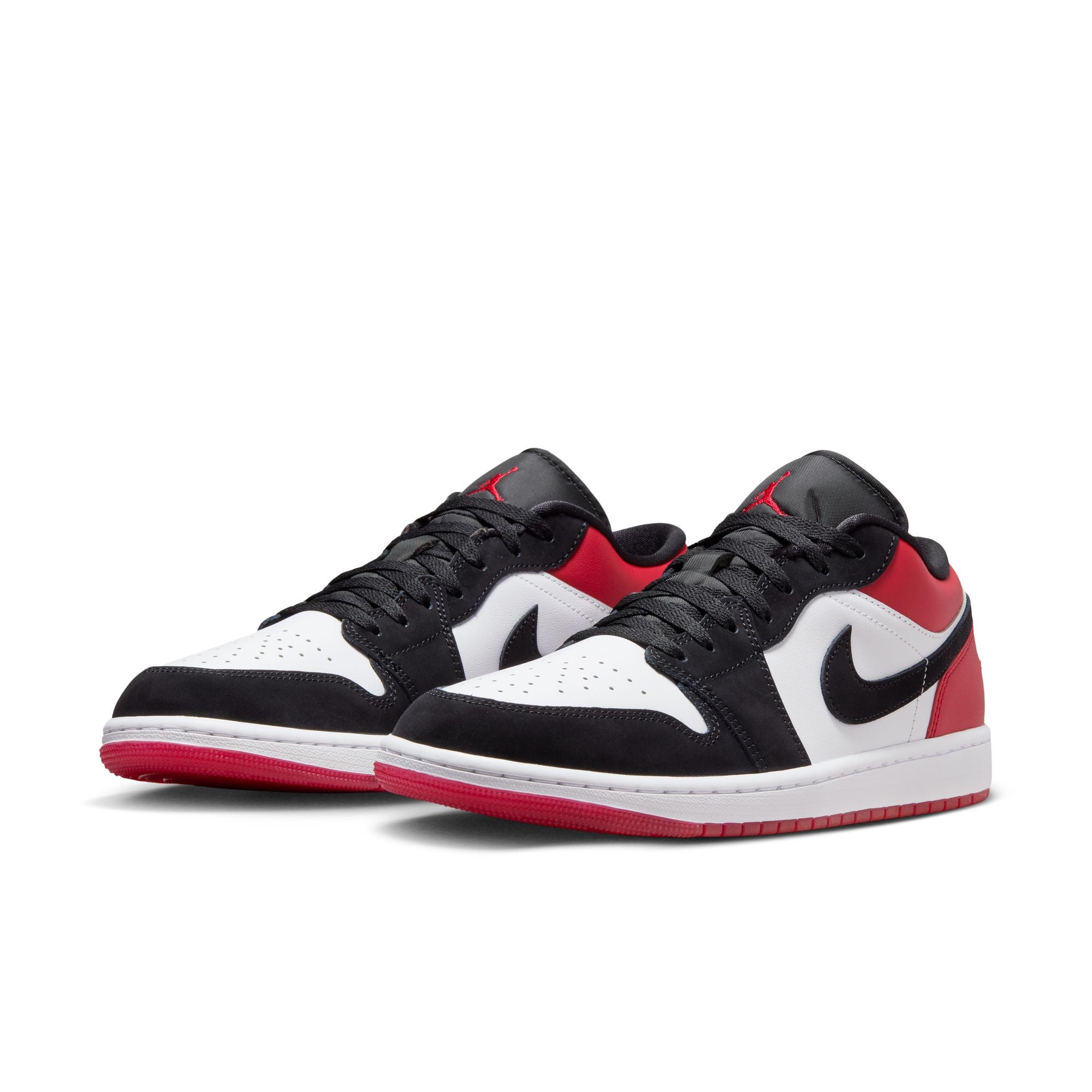 Men's Air Jordan 1 Low SE - WHITE/BLACK-VARSITY RED