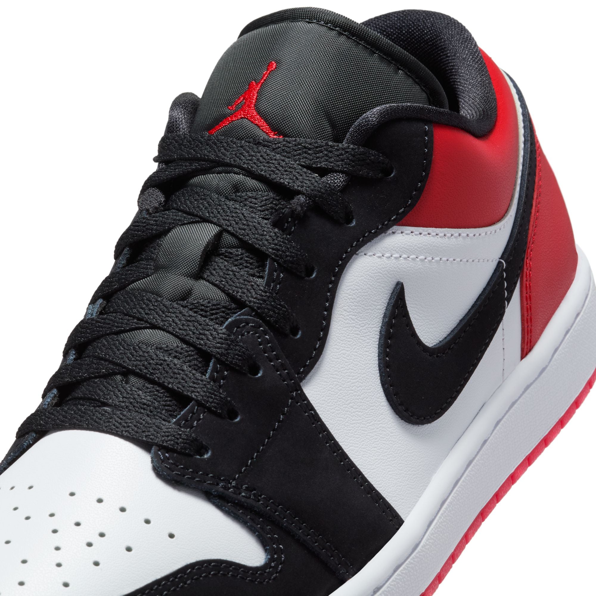 Men's Air Jordan 1 Low SE - WHITE/BLACK-VARSITY RED