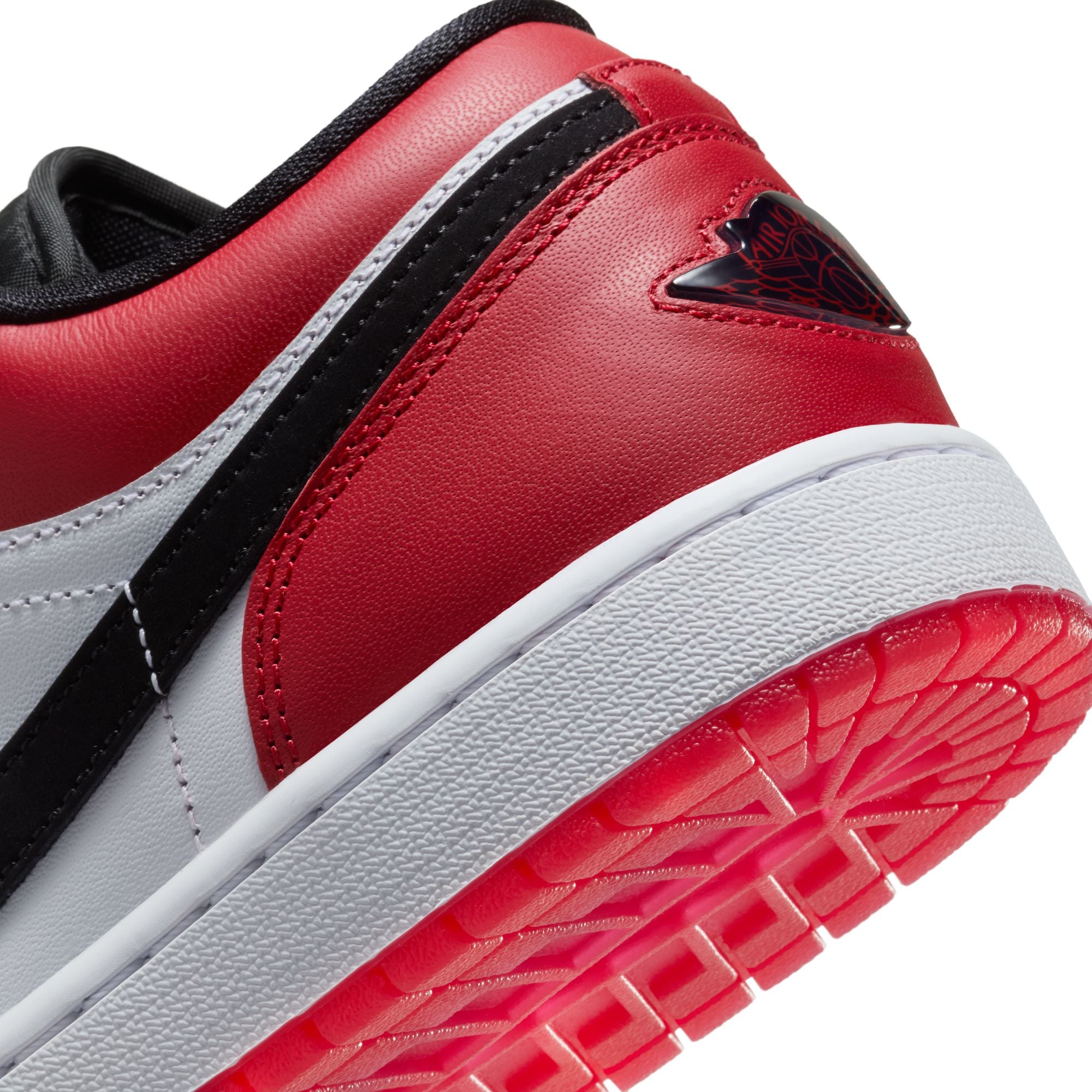 Men's Air Jordan 1 Low SE - WHITE/BLACK-VARSITY RED
