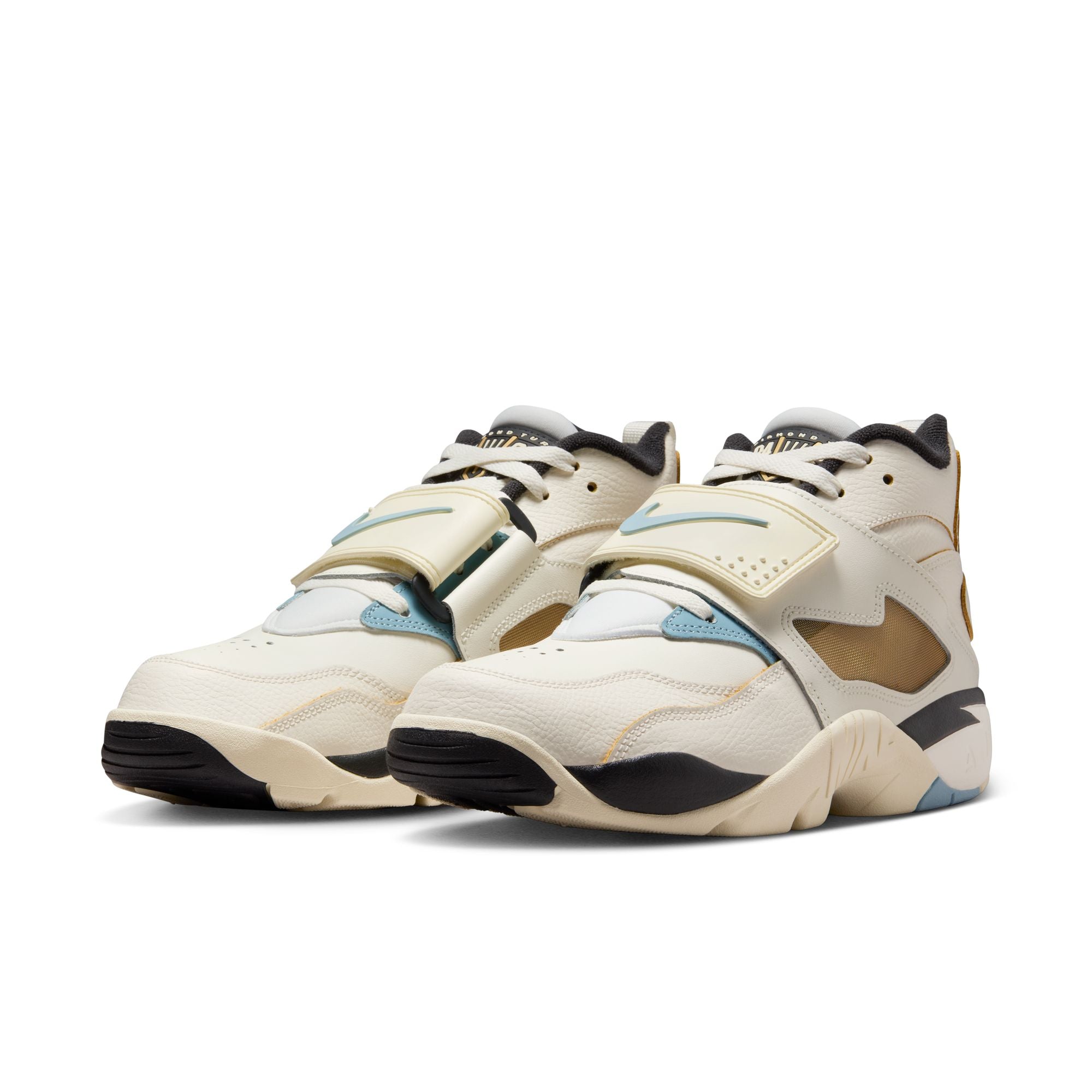 Men's Nike Air Diamond Turf - SAIL/MICA BLUE-COCONUT MILK-OFF NOIR
