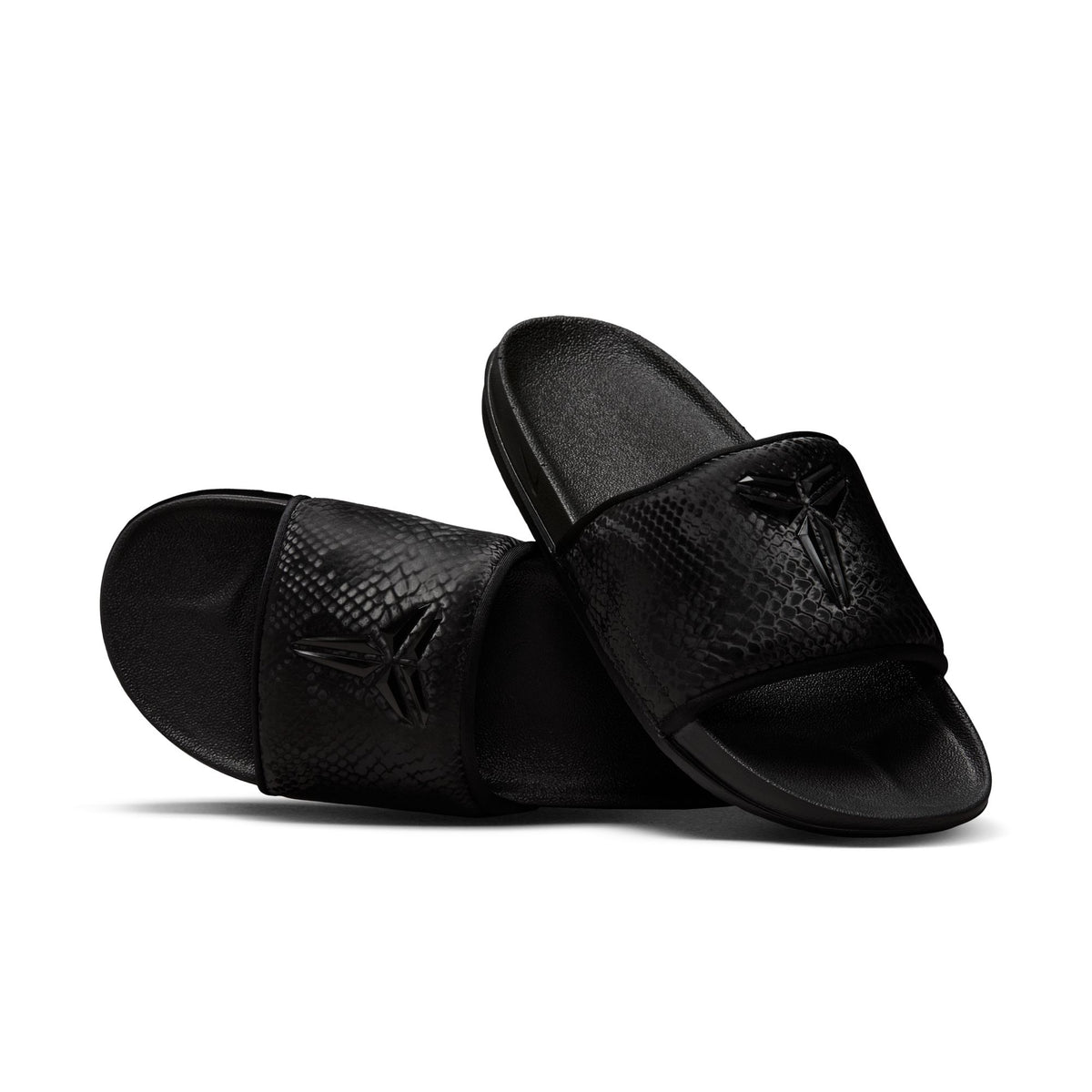Men&#39;s Kobe Offcourt Slides - BLACK/BLACK