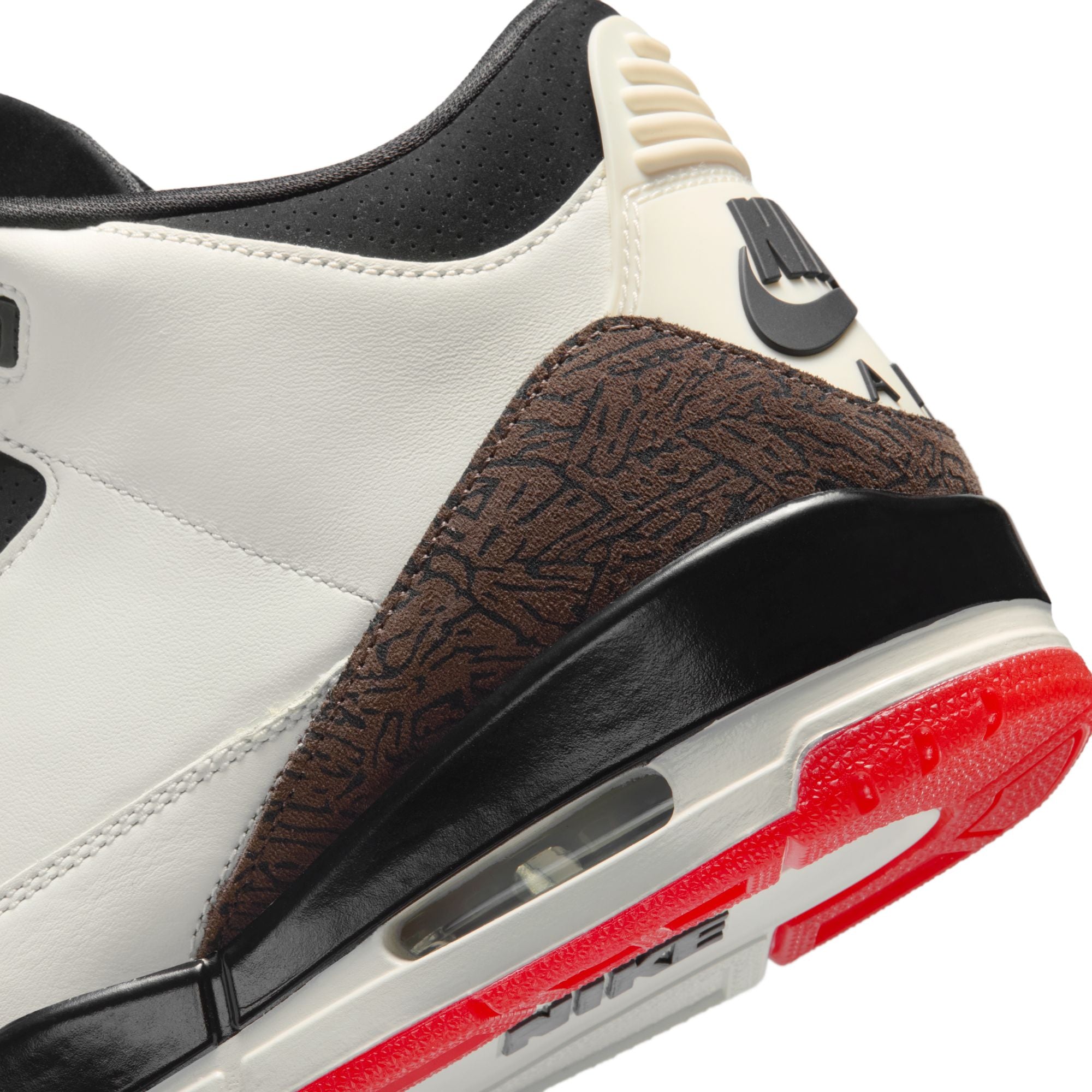Men's Air Jordan 3 "World's Best"
- SAIL/BLACK-UNIVERSITY RED-PALE IVORY